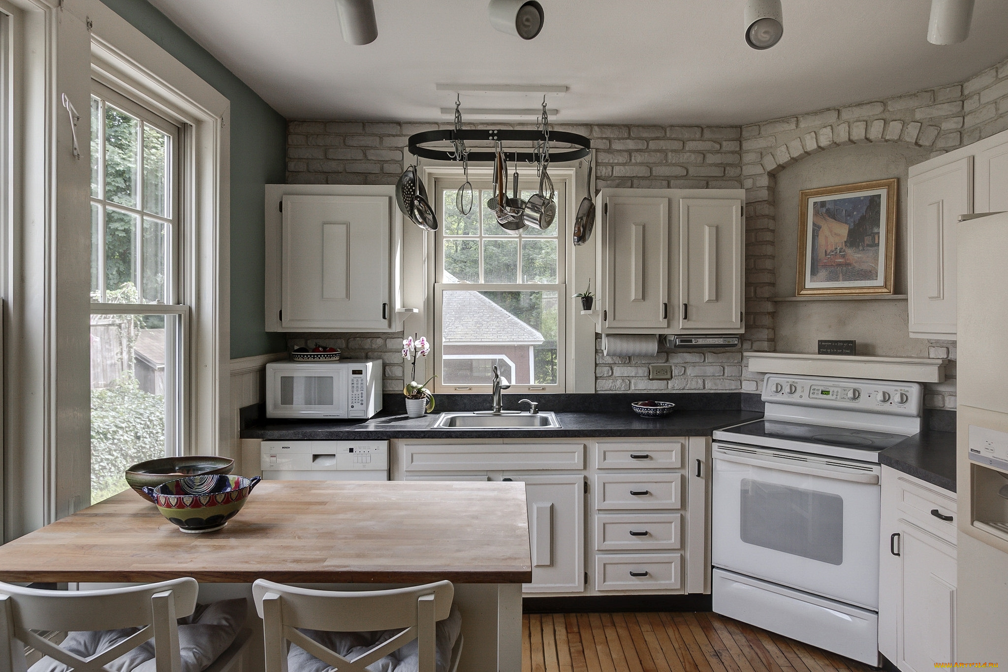 интерьер, кухня, мебель, стиль, дизайн