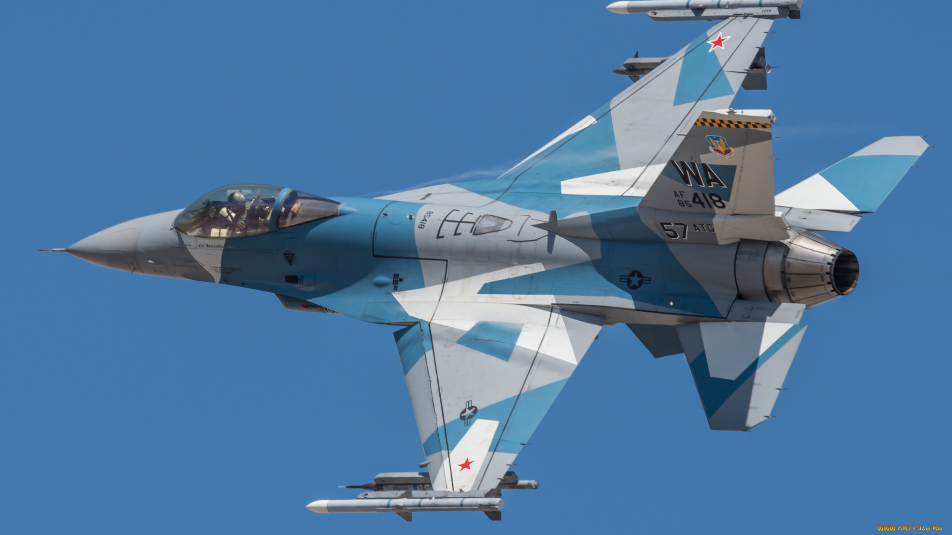 f-16c, авиация, боевые, самолёты, истребитель