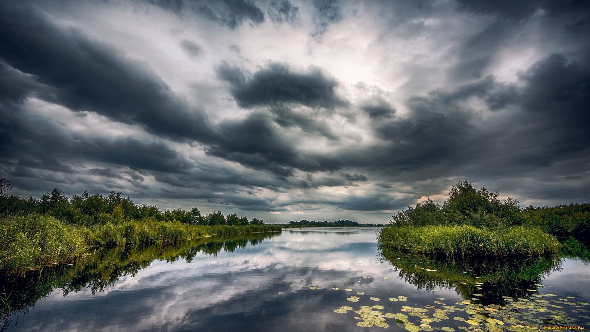 природа, реки, озера, простор