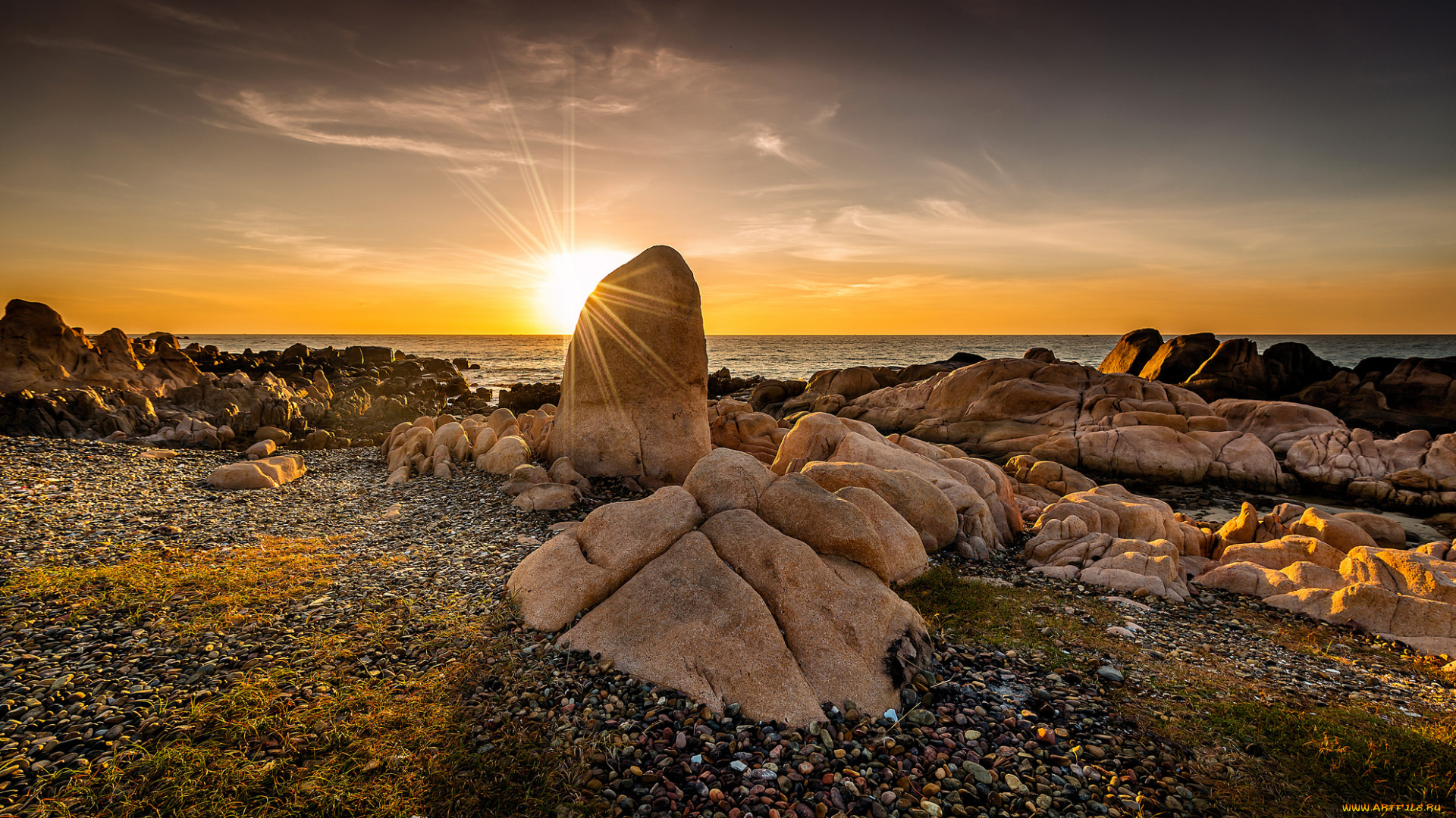 природа, восходы, закаты, простор