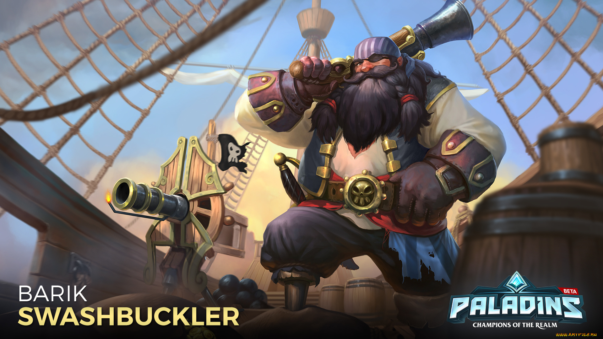 видео, игры, paladins