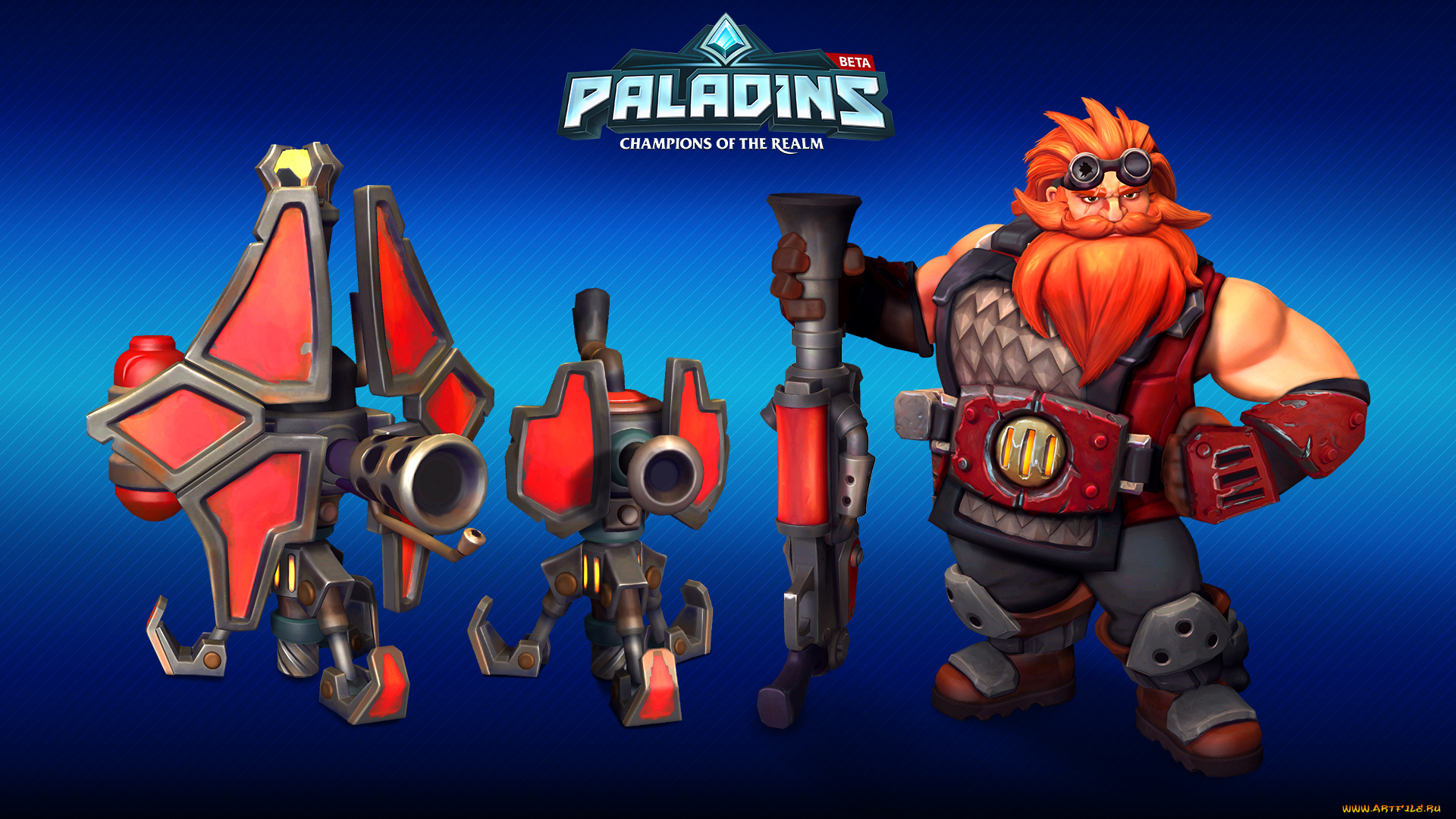 видео, игры, paladins
