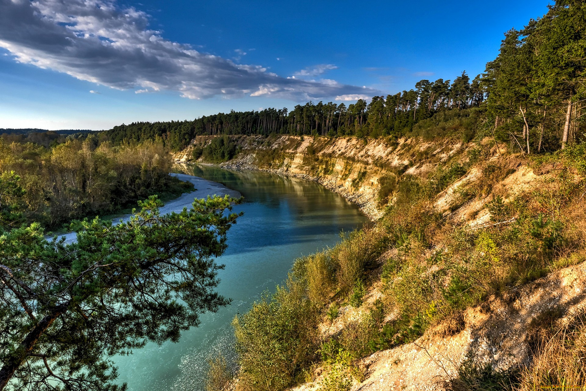 природа, реки, озера, простор