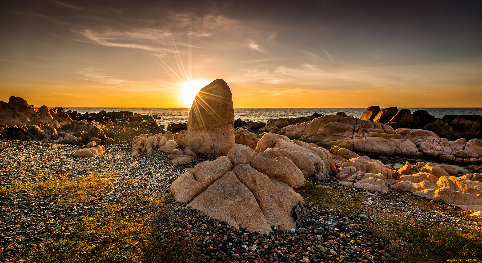 природа, восходы, закаты, простор