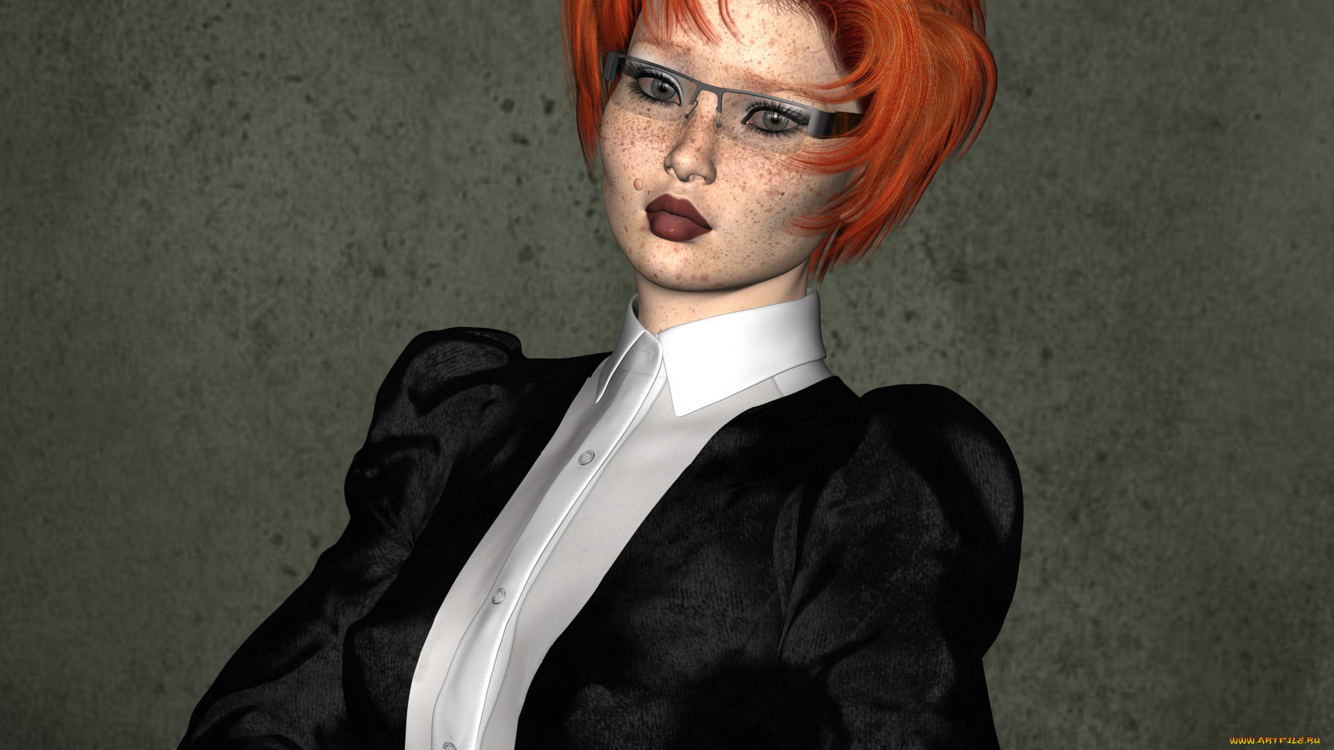 3д, графика, люди, , people, фон, девушка, взгляд