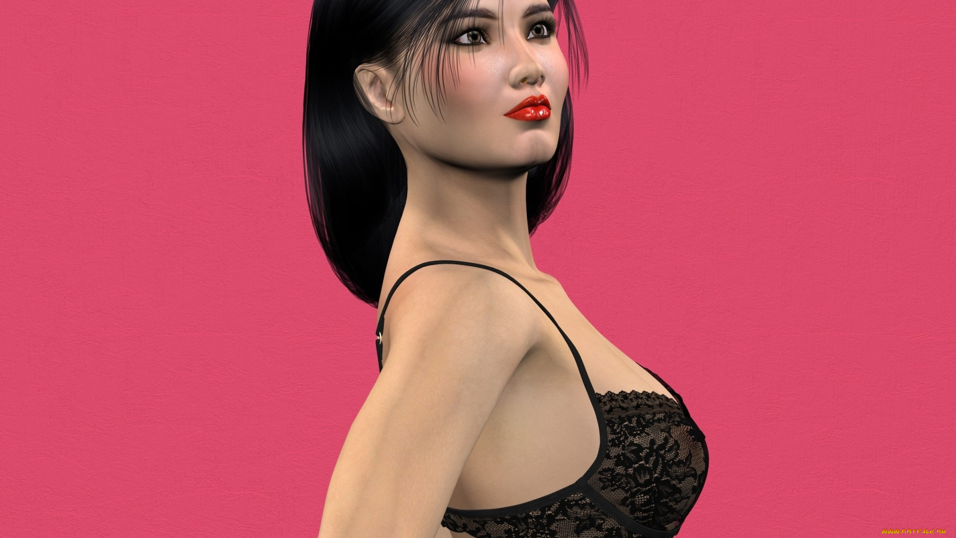 3д, графика, люди, , people, фон, взгляд, девушка