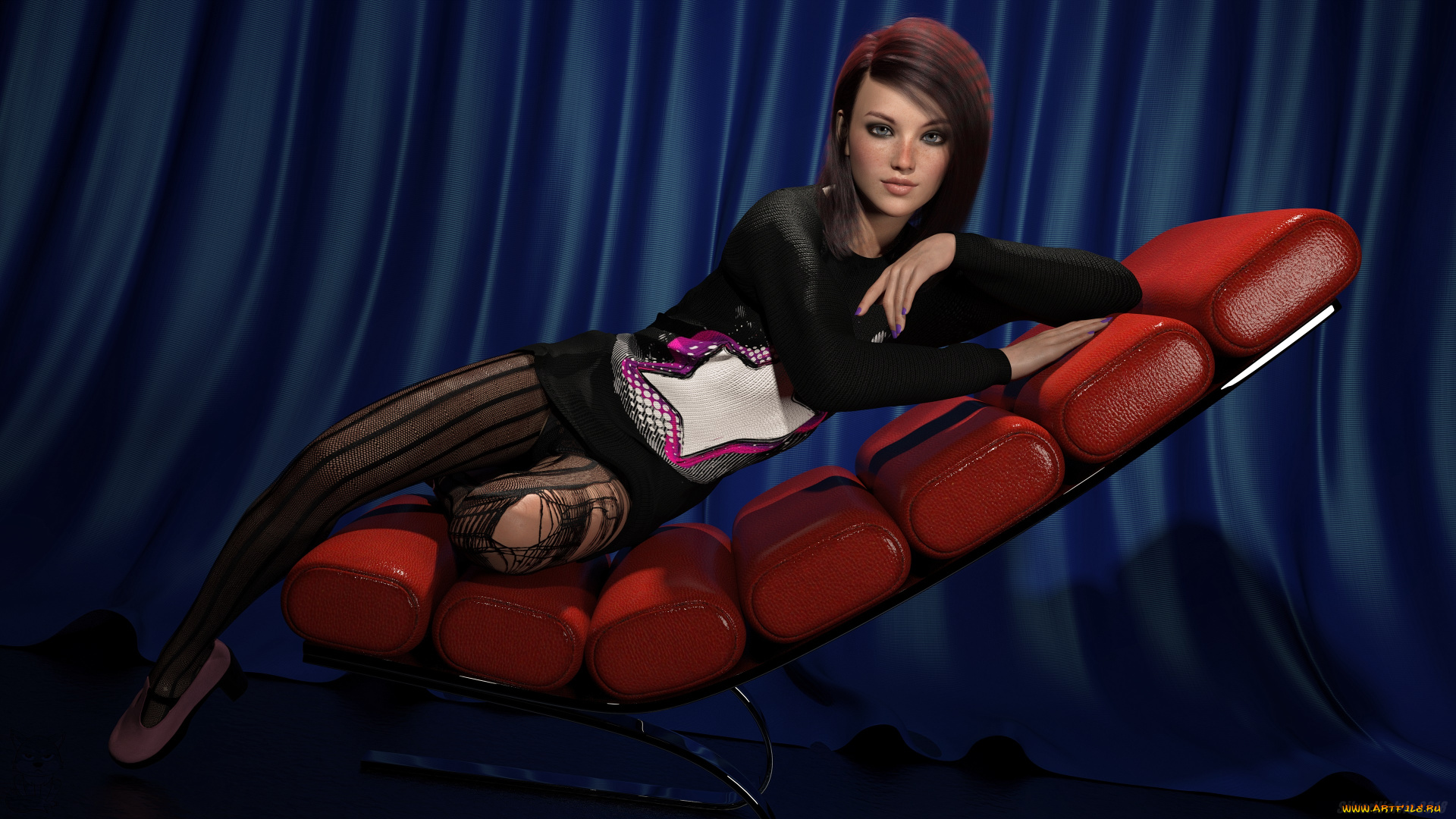 3д, графика, люди, , people, фон, взгляд, девушка