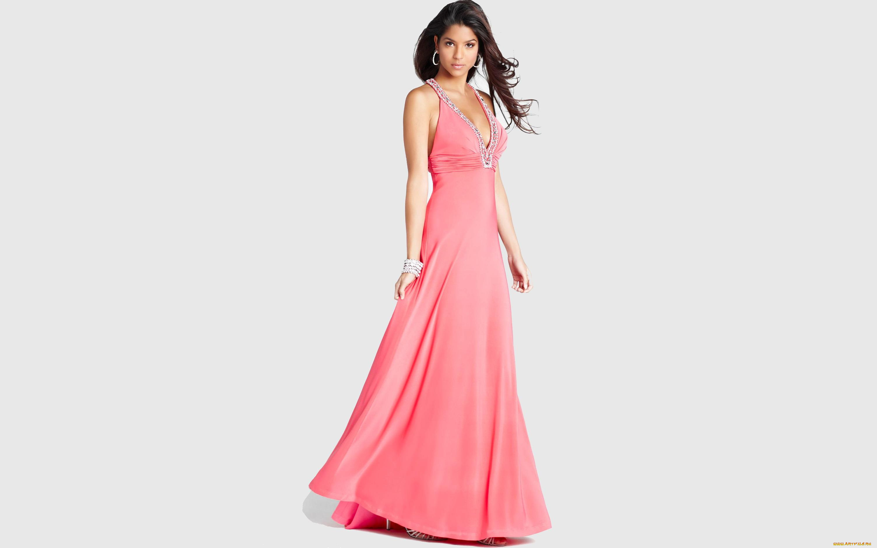 девушки, -unsort, , брюнетки, темноволосые, модель, браслет, платье, брюнетка