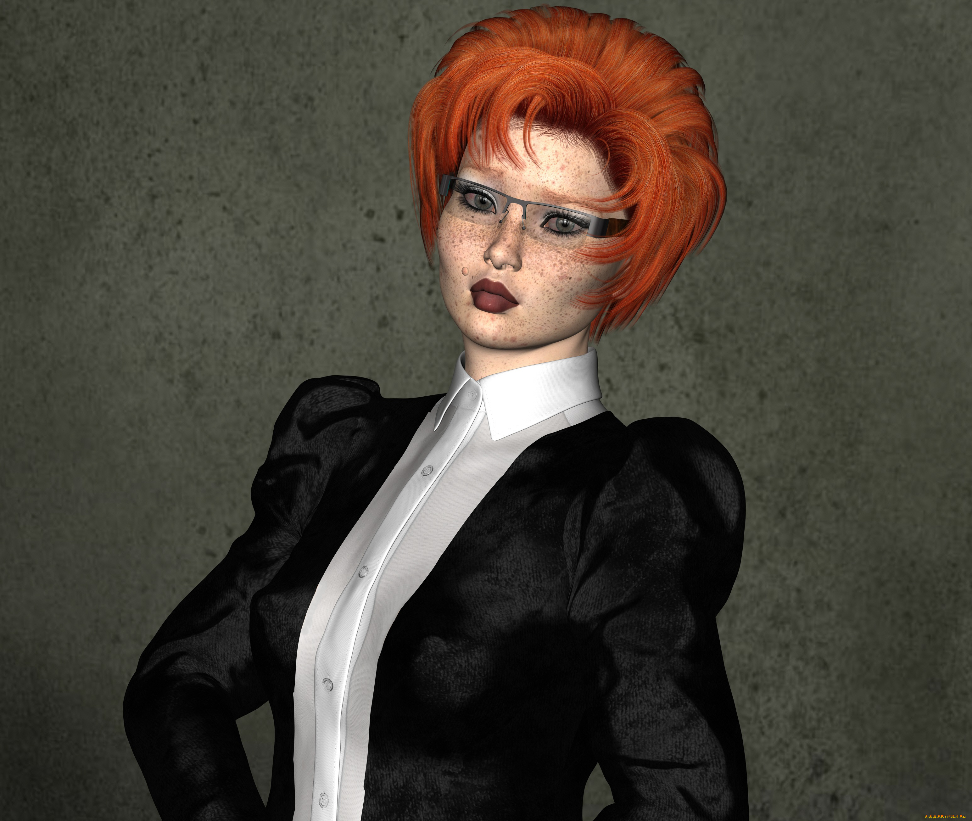 3д, графика, люди, , people, фон, девушка, взгляд