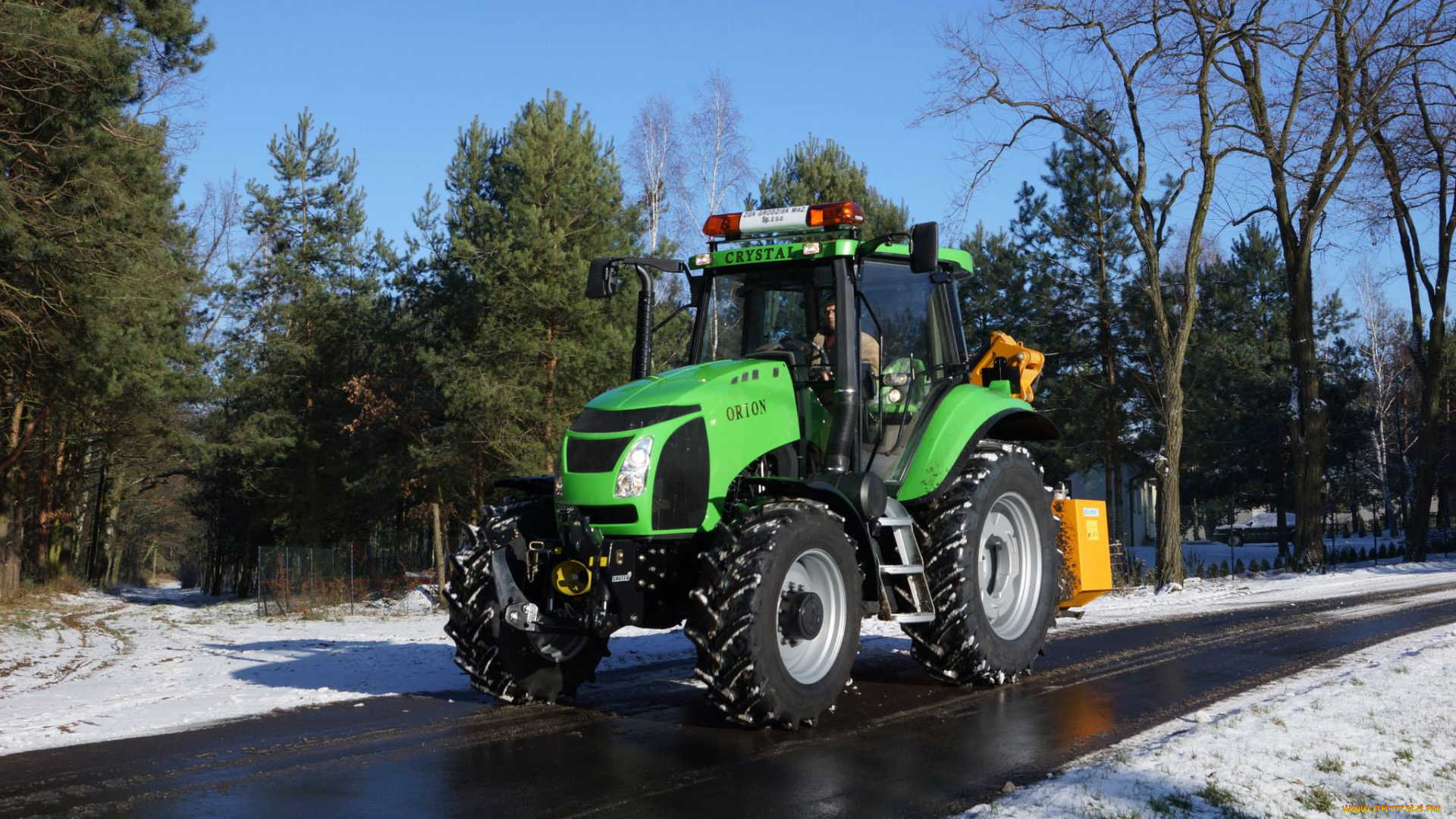 техника, тракторы, crystal, orion