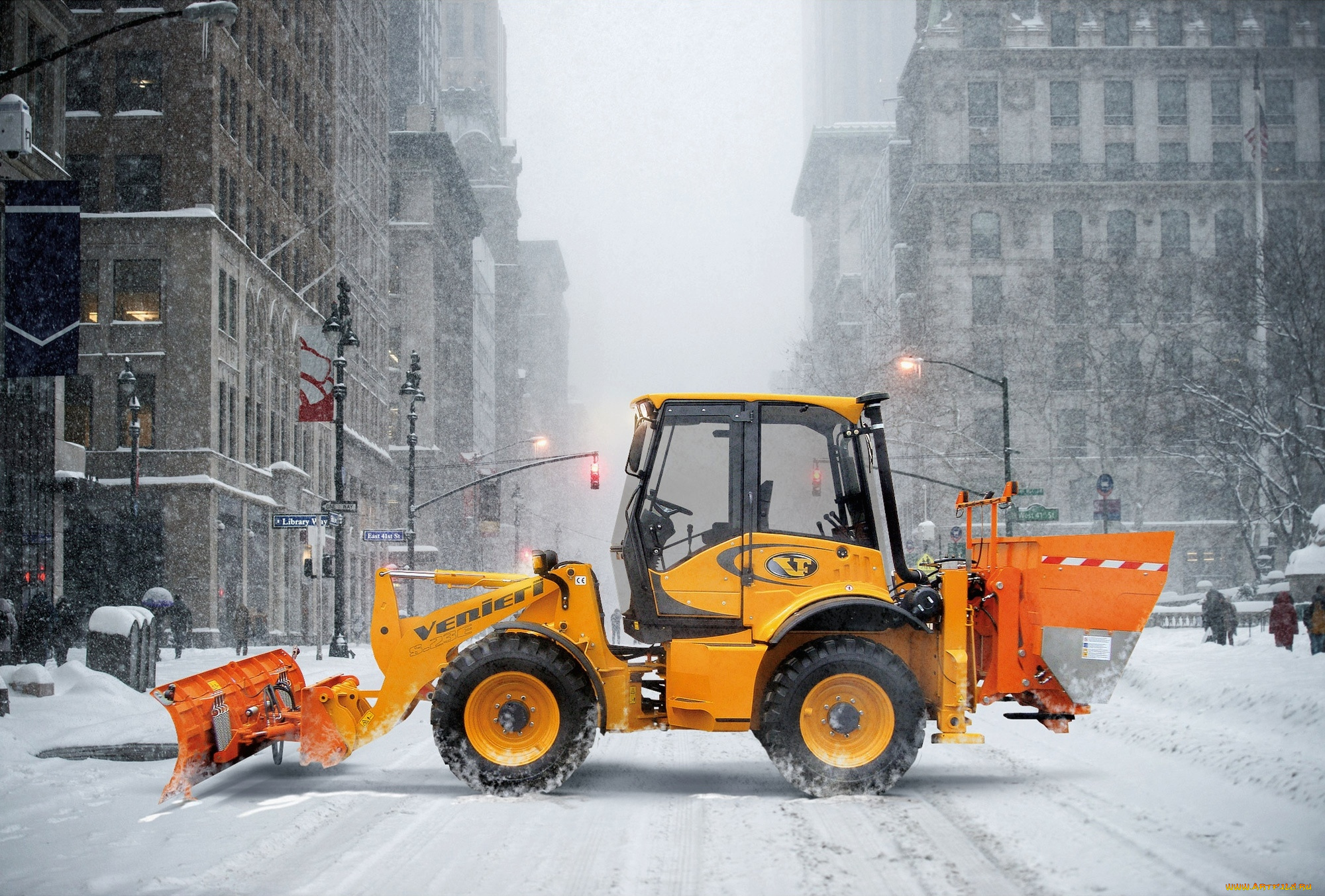 техника, снегоуборочная, техника, venieri