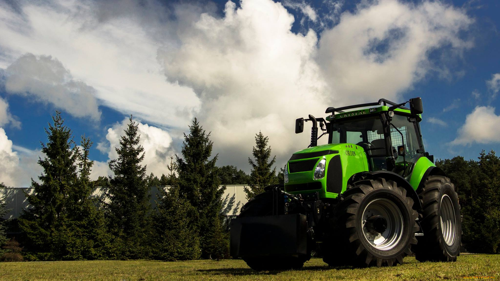 техника, тракторы, crystal, orion
