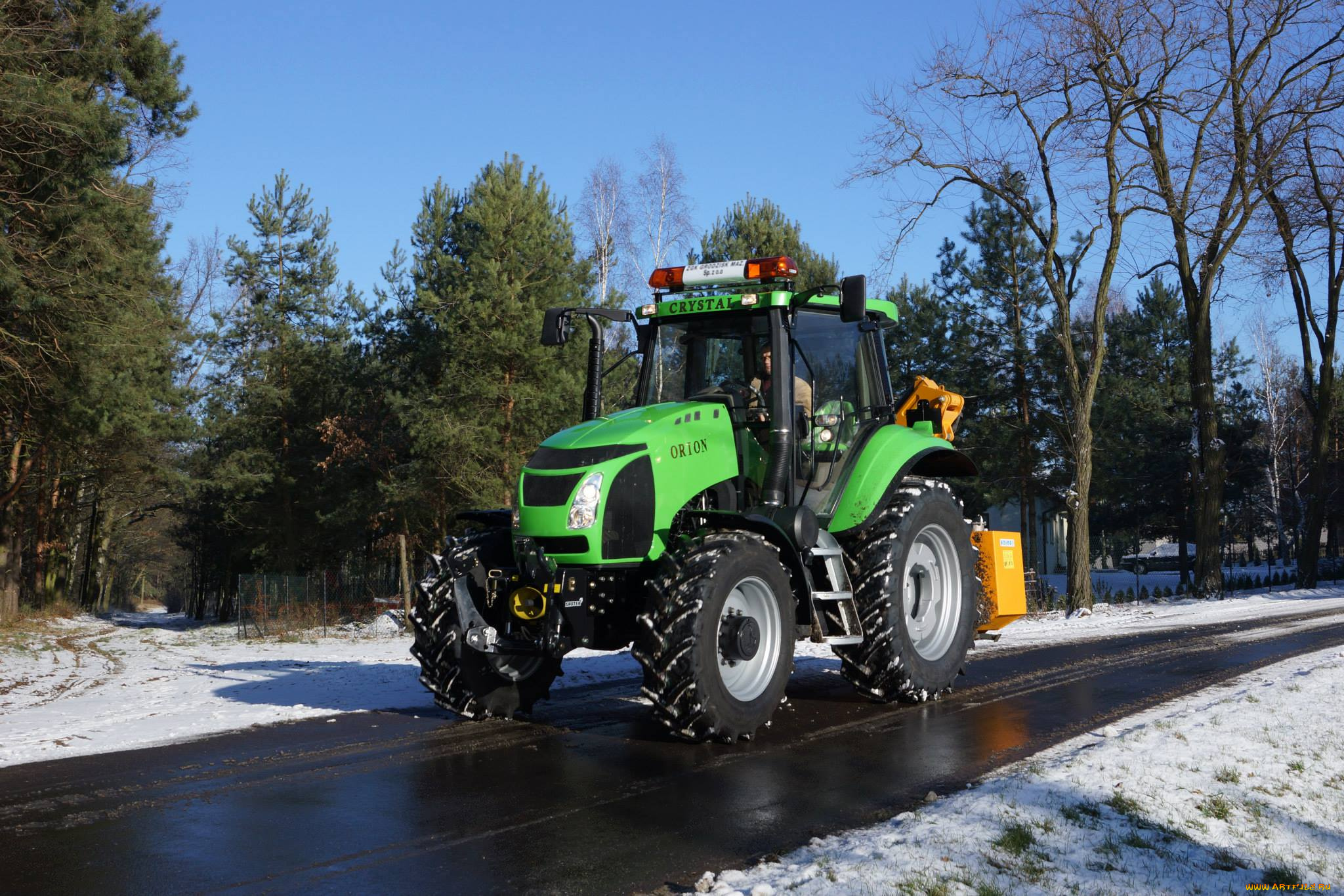 техника, тракторы, crystal, orion