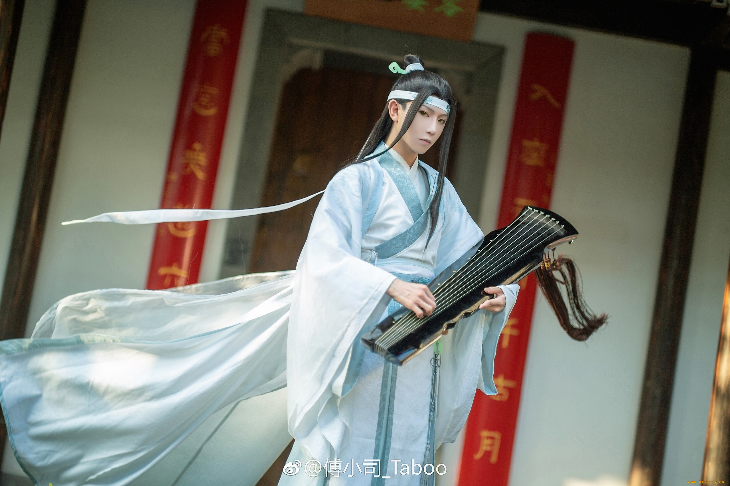 мужчины, -, креатив, , косплей, лань, ванцзы, гуцинь, костюм