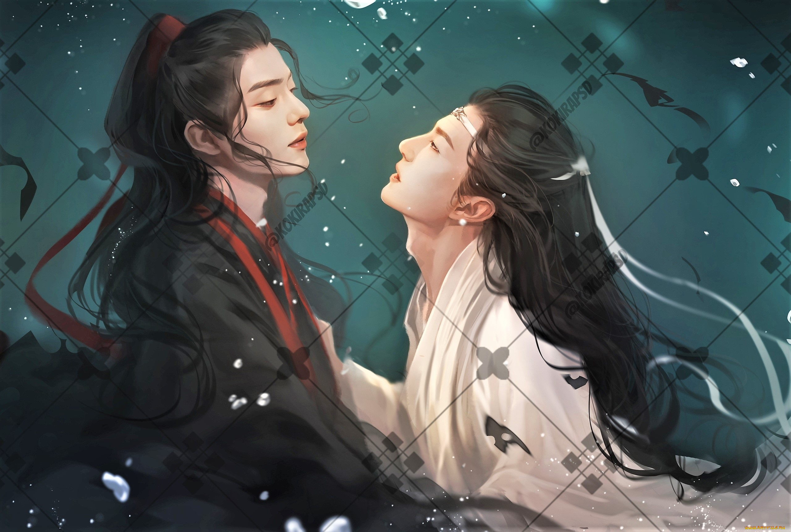 рисованное, кино, , мультфильмы, вэй, усянь, лань, ванцзы