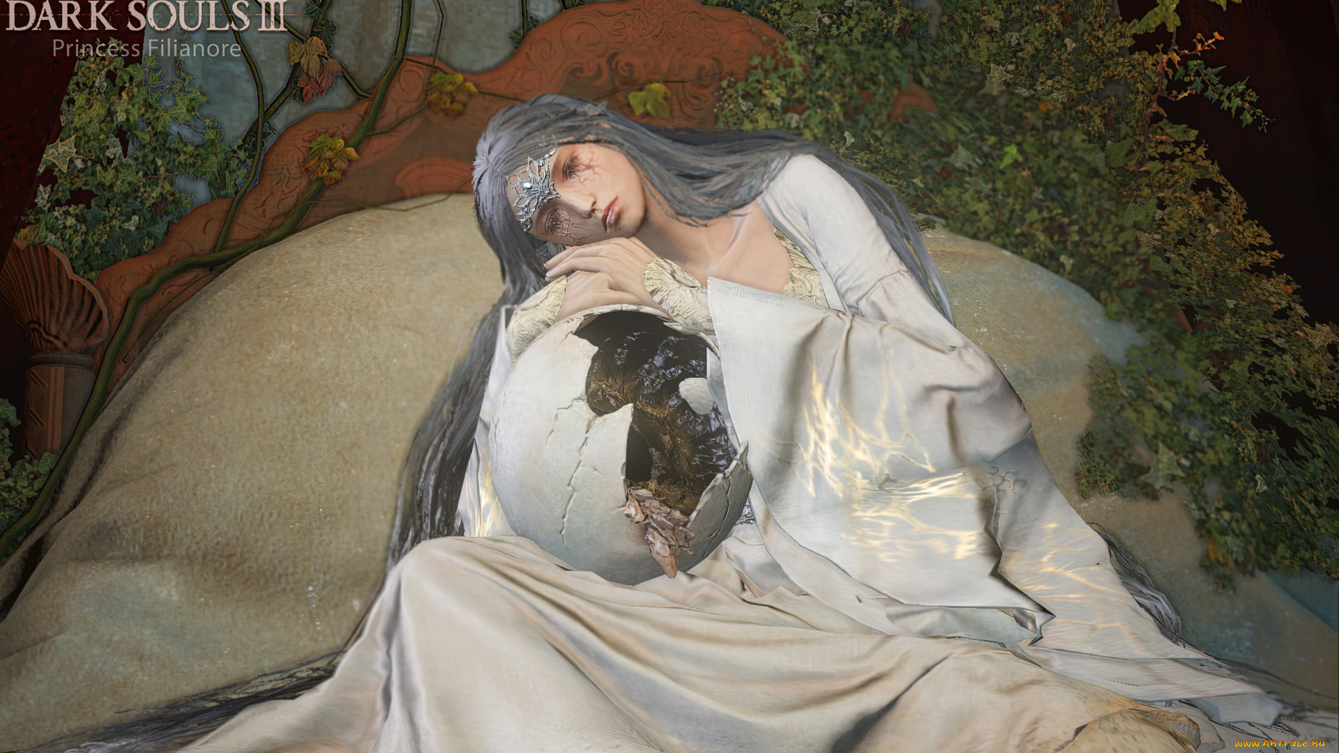 dark, souls, 3, видео, игры, dark, souls, 3, princess, filianore, девушки, biovolkvk