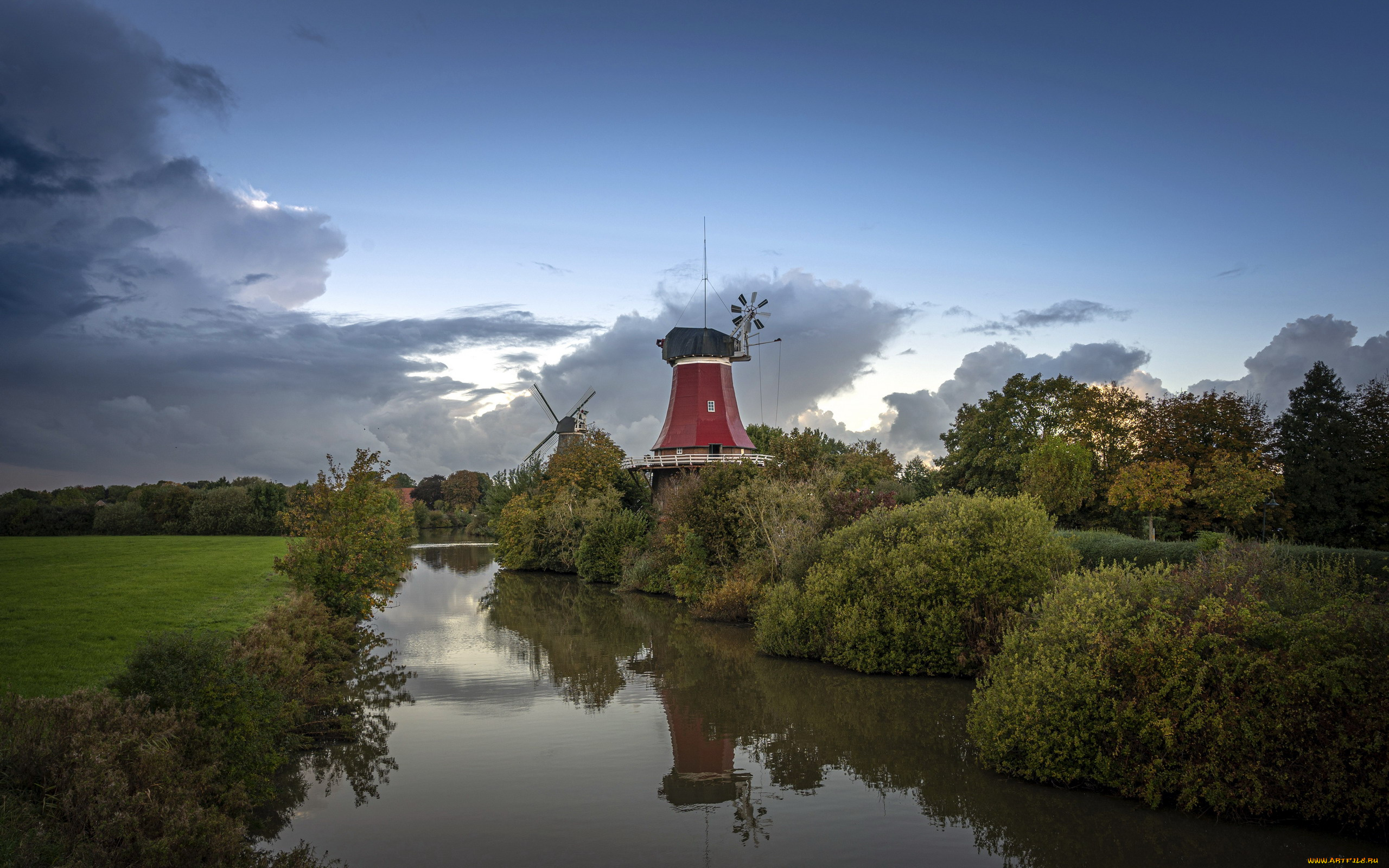 windmills, germany, разное, мельницы