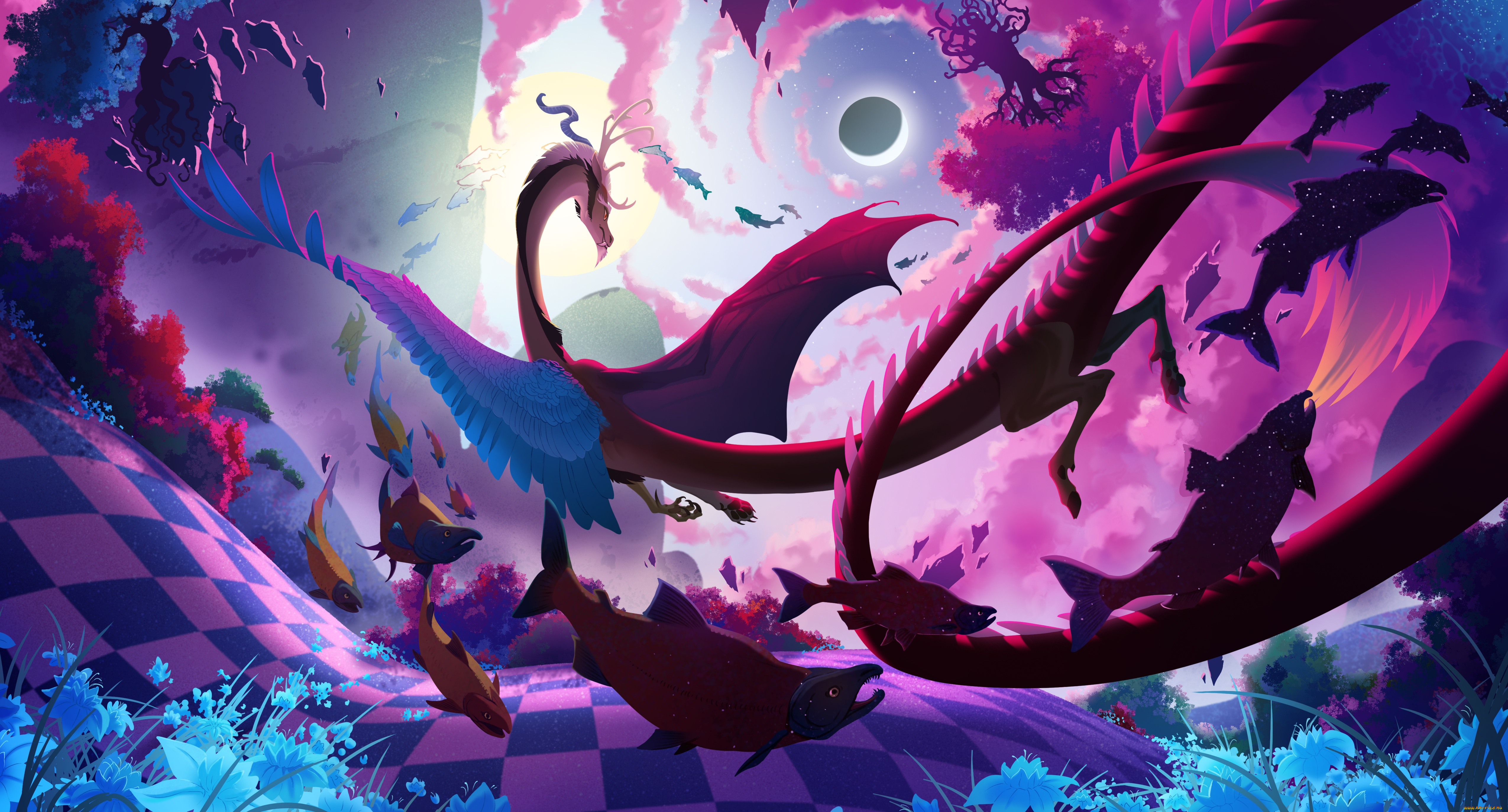 фэнтези, драконы, дракон