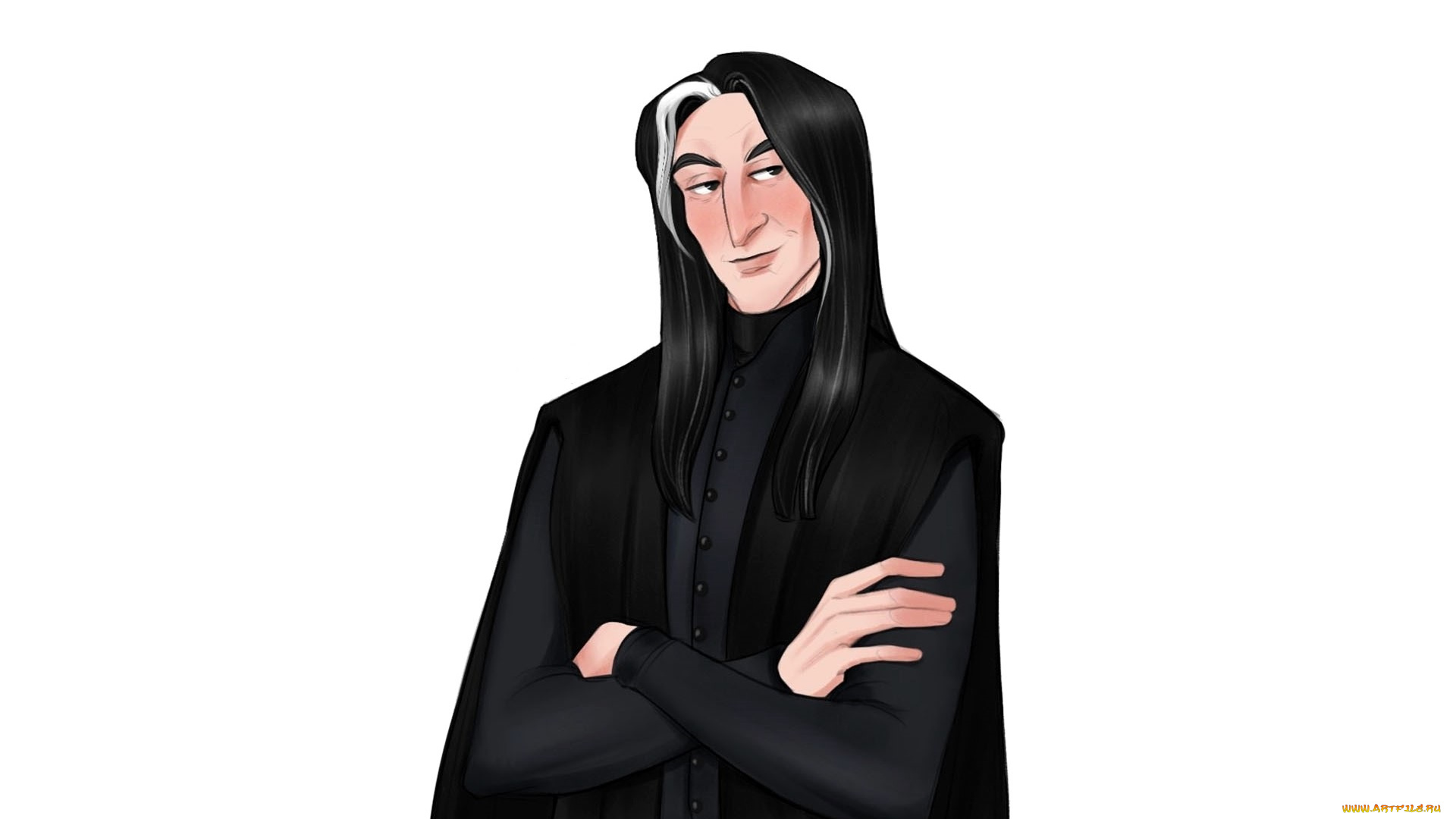 рисованное, кино, , мультфильмы, северус, снейп, прядь, мантия