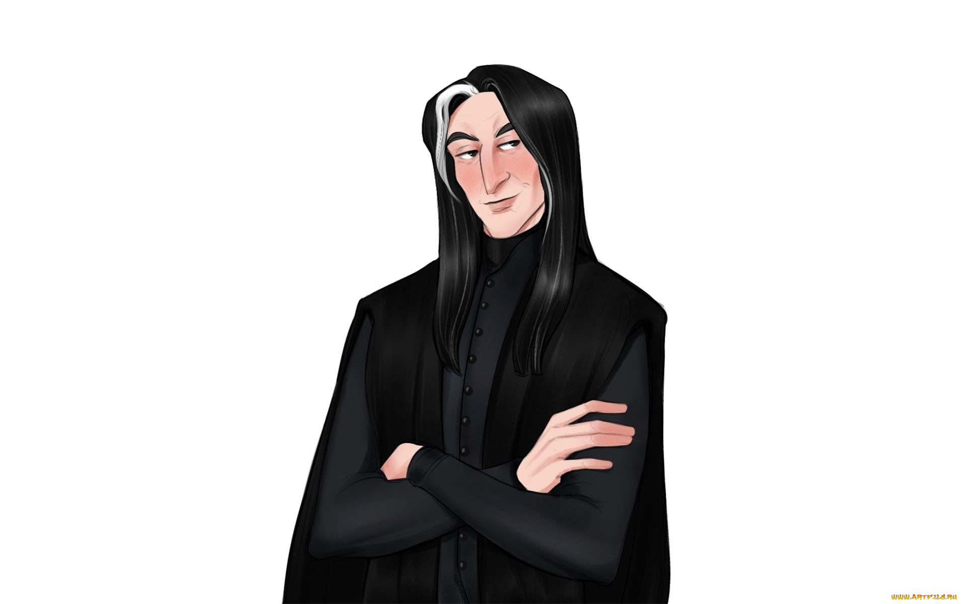 рисованное, кино, , мультфильмы, северус, снейп, прядь, мантия