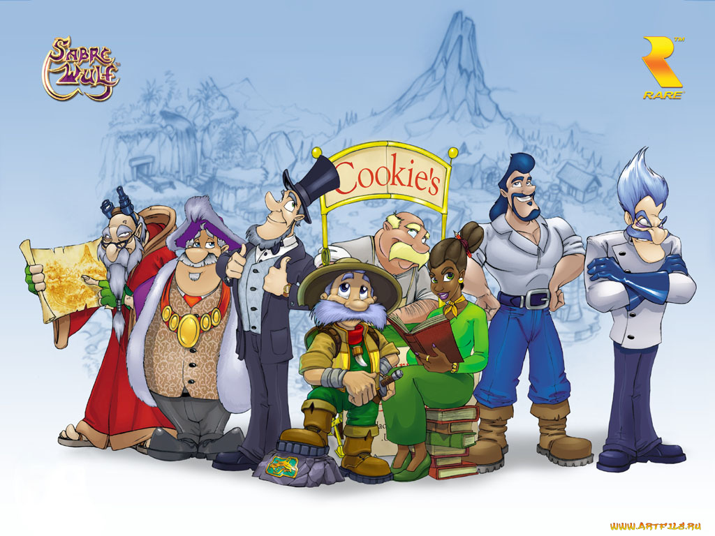 sabre, wulf, видео, игры