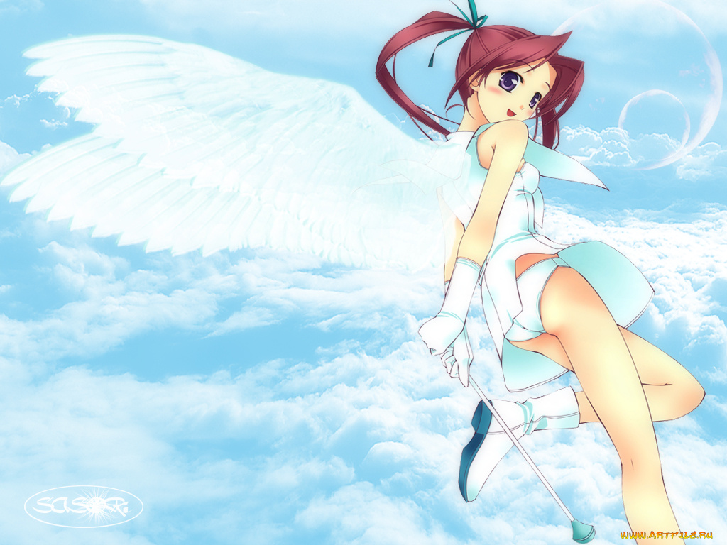 аниме, angels, demons