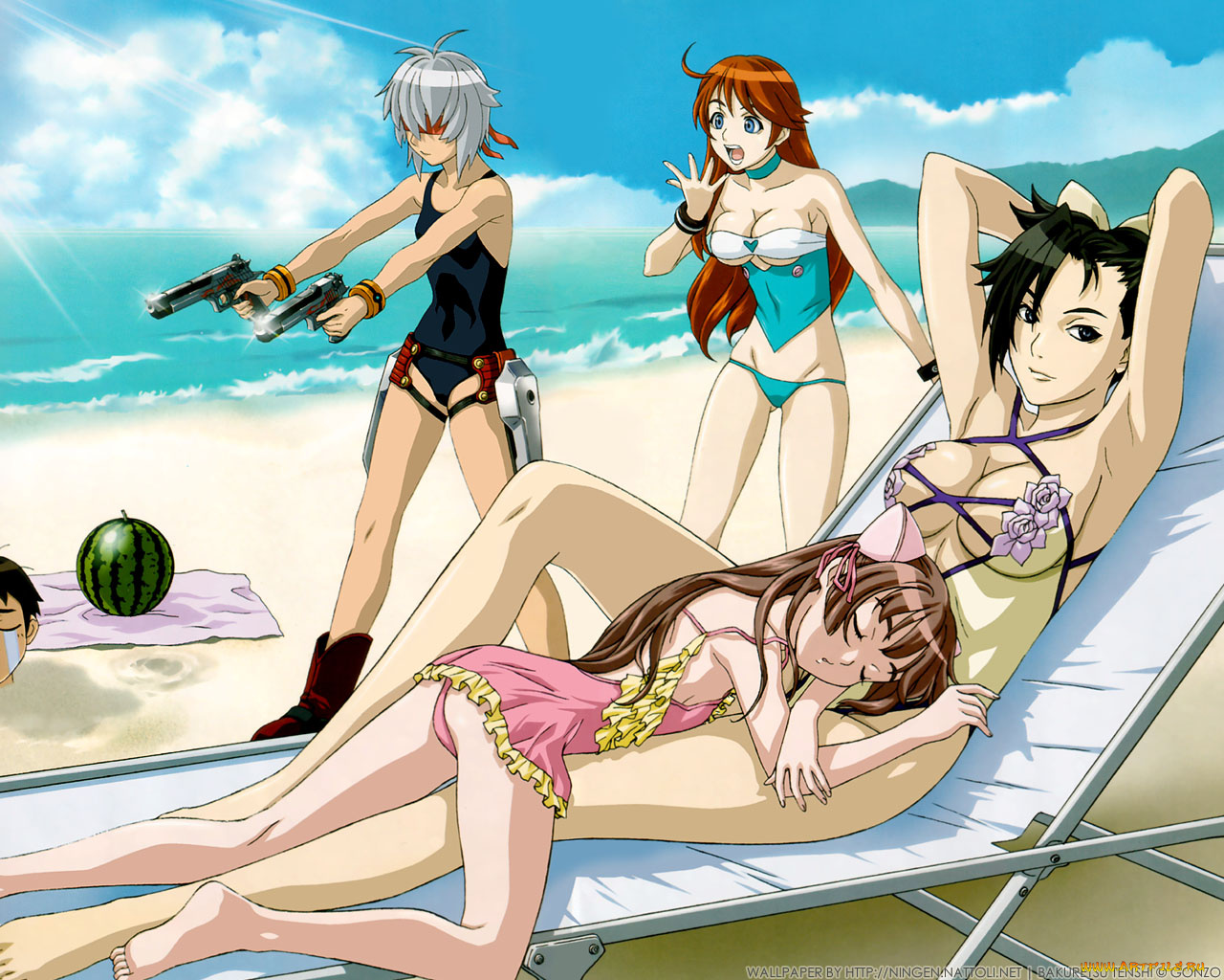 аниме, bakuretsu, tenshi