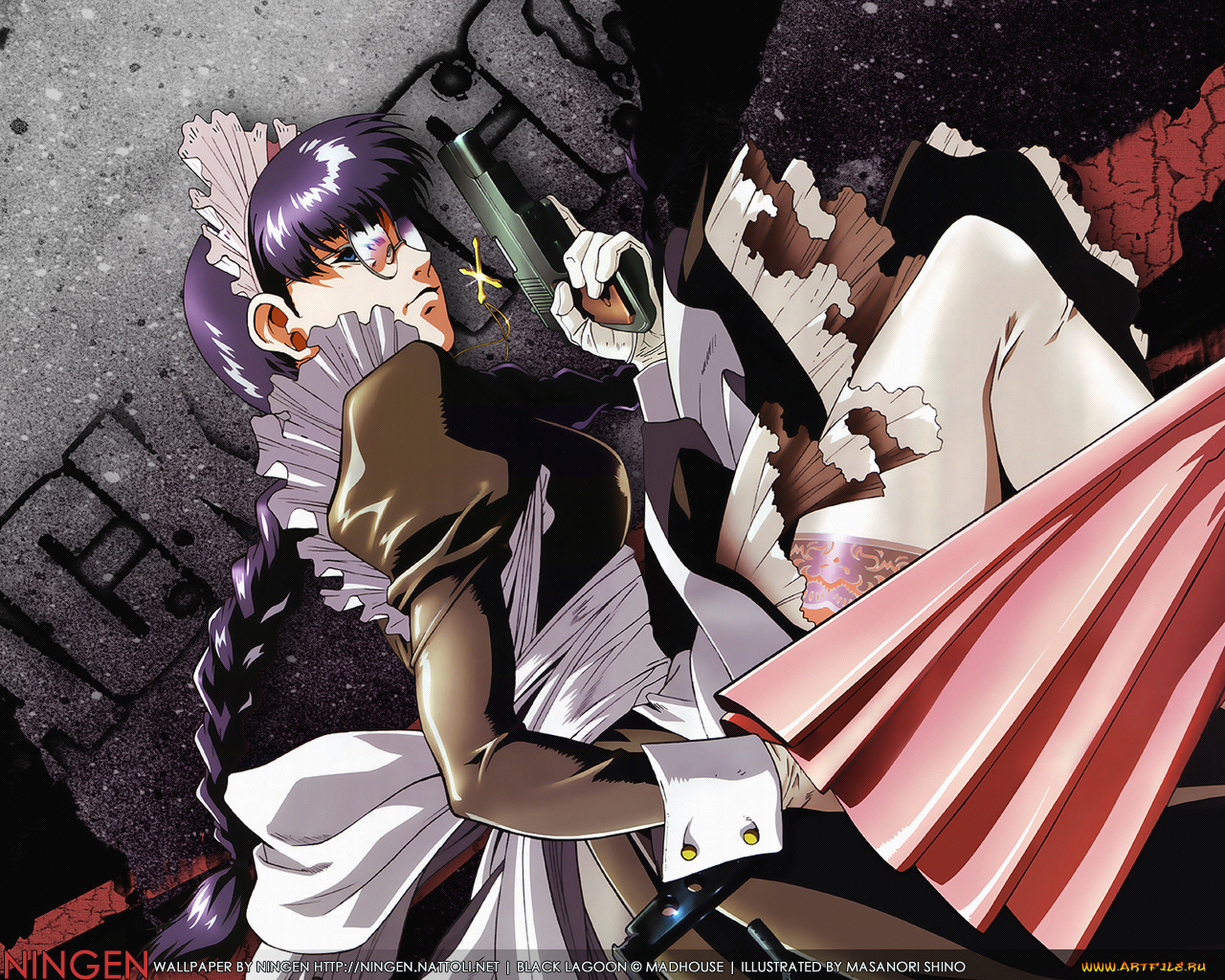 аниме, black, lagoon