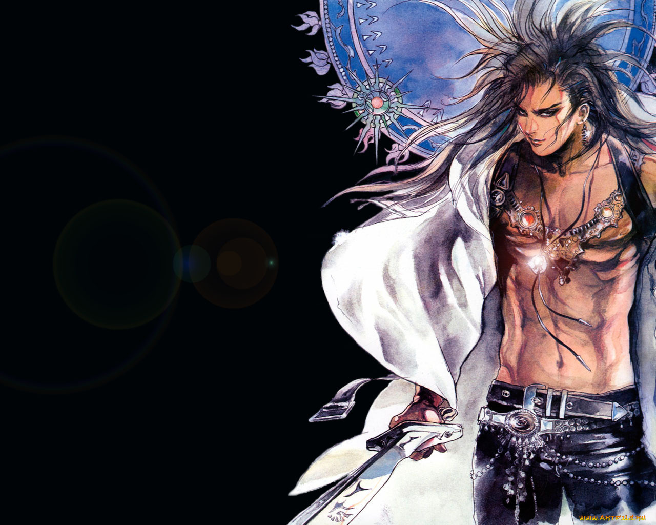 аниме, weapon, blood, technology