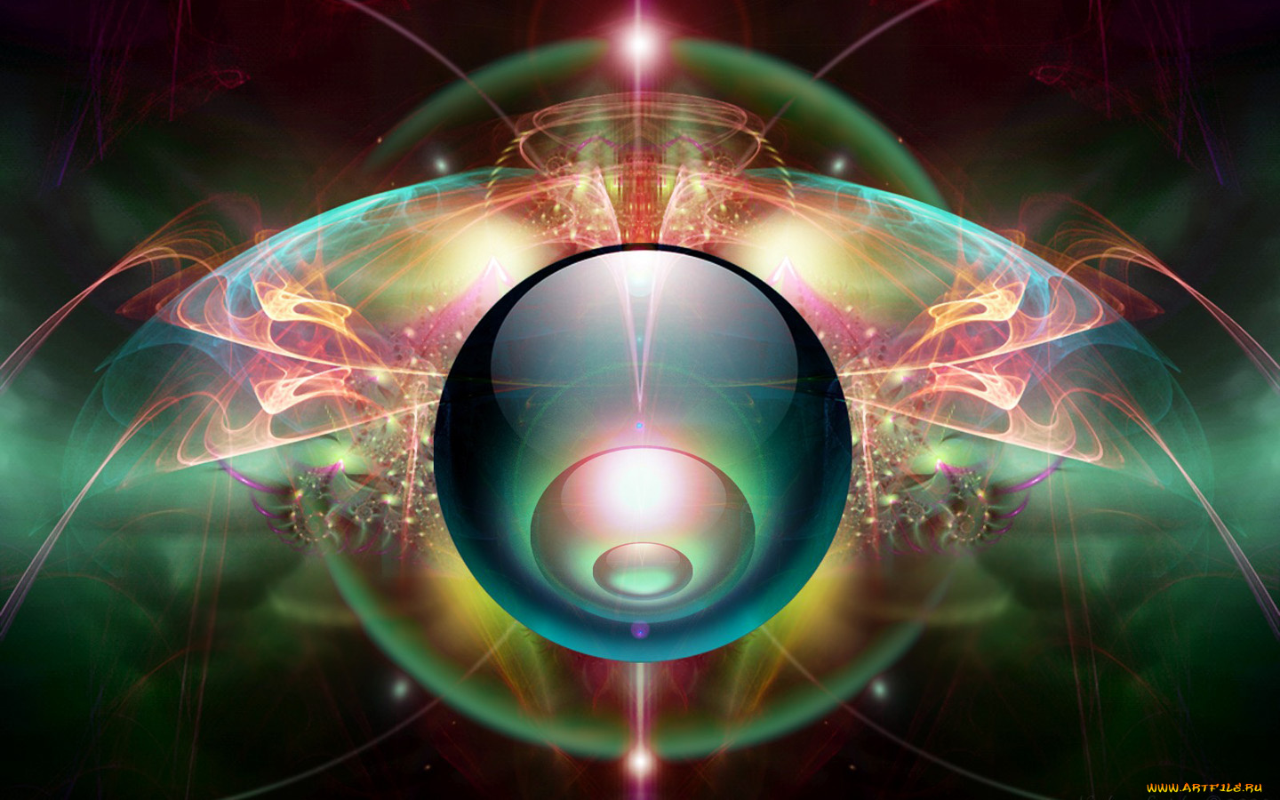 3д, графика, fractal, фракталы