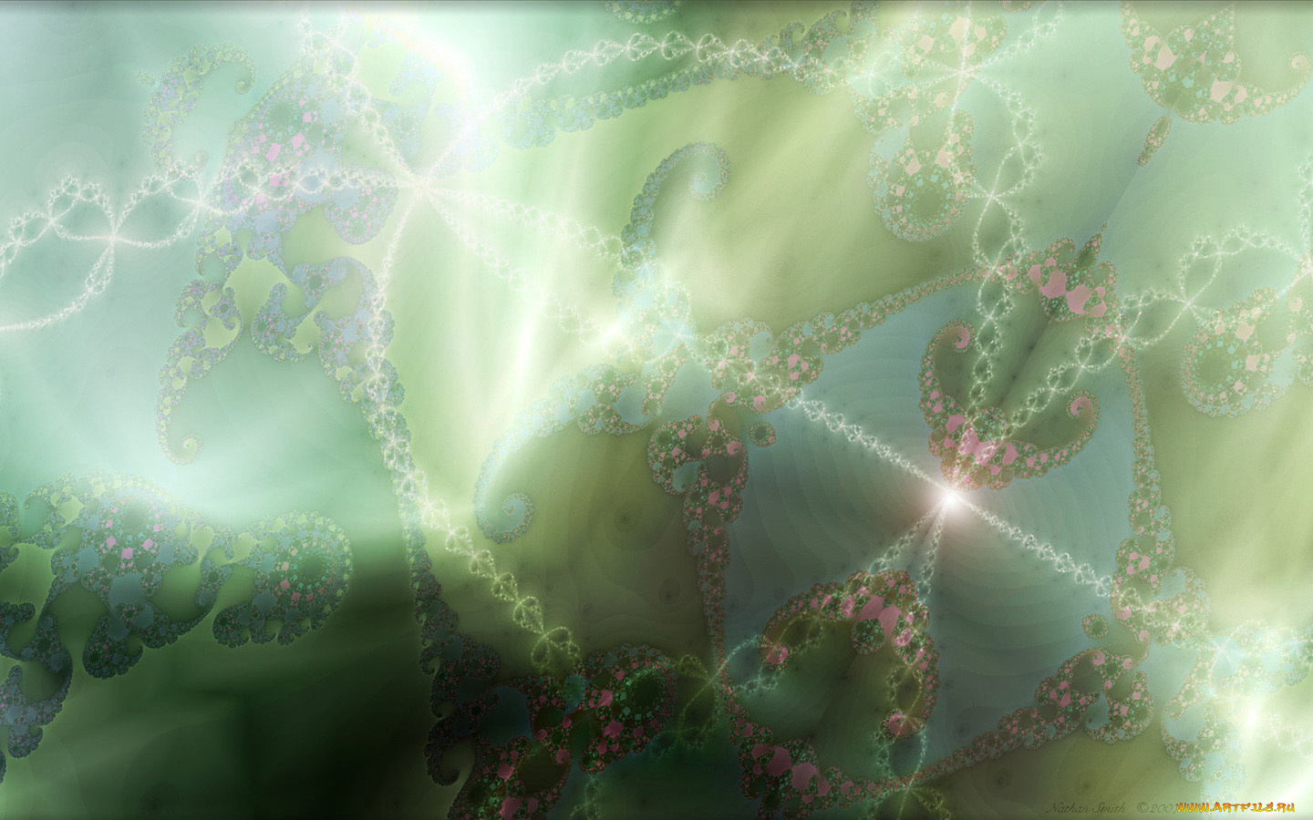 3д, графика, fractal, фракталы