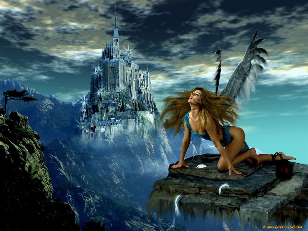 фэнтези, ангелы