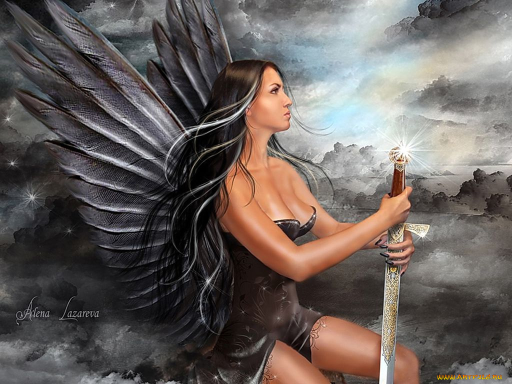 фэнтези, ангелы