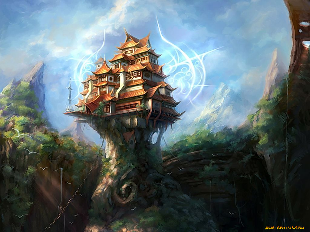 фэнтези, замки