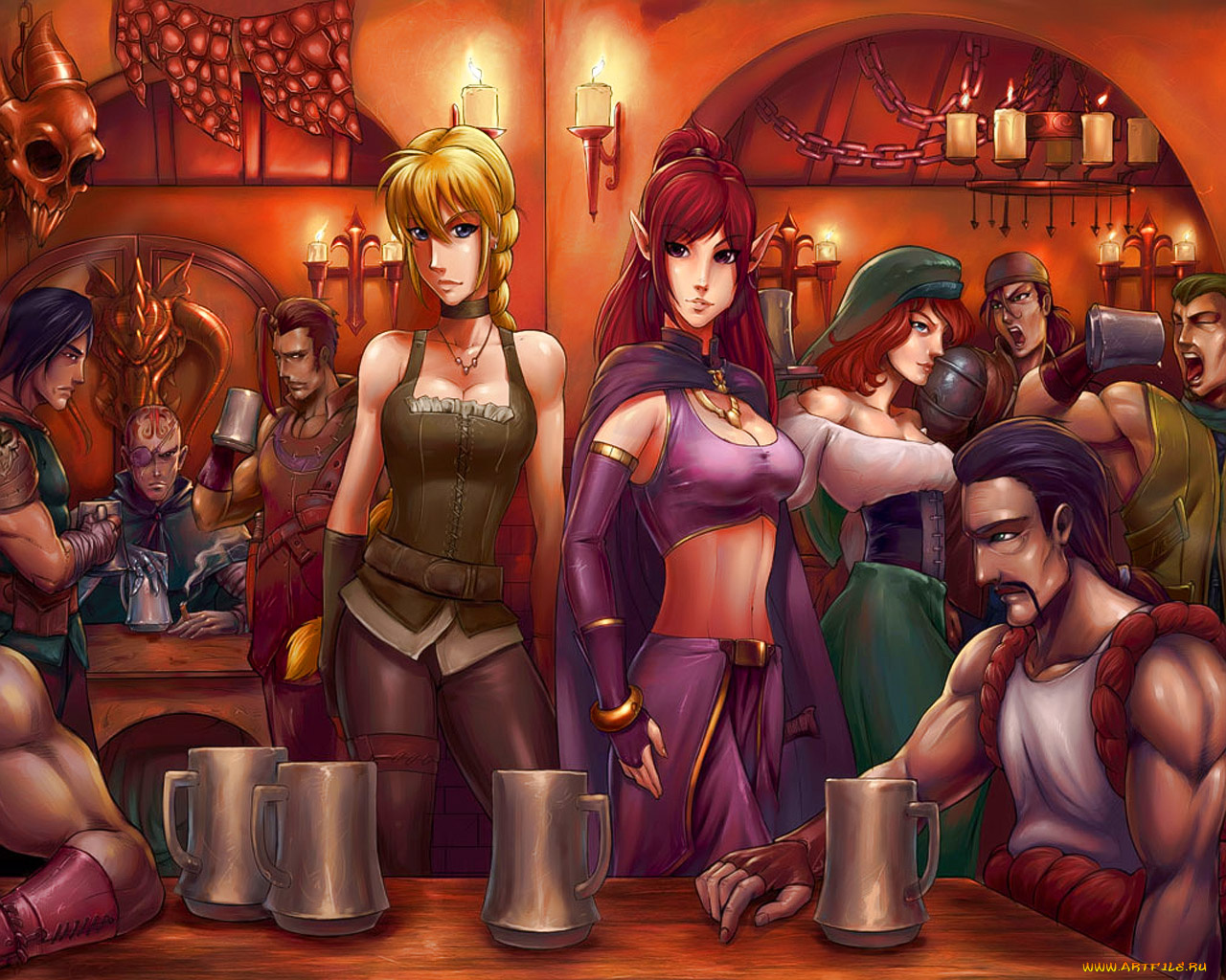 фэнтези, люди