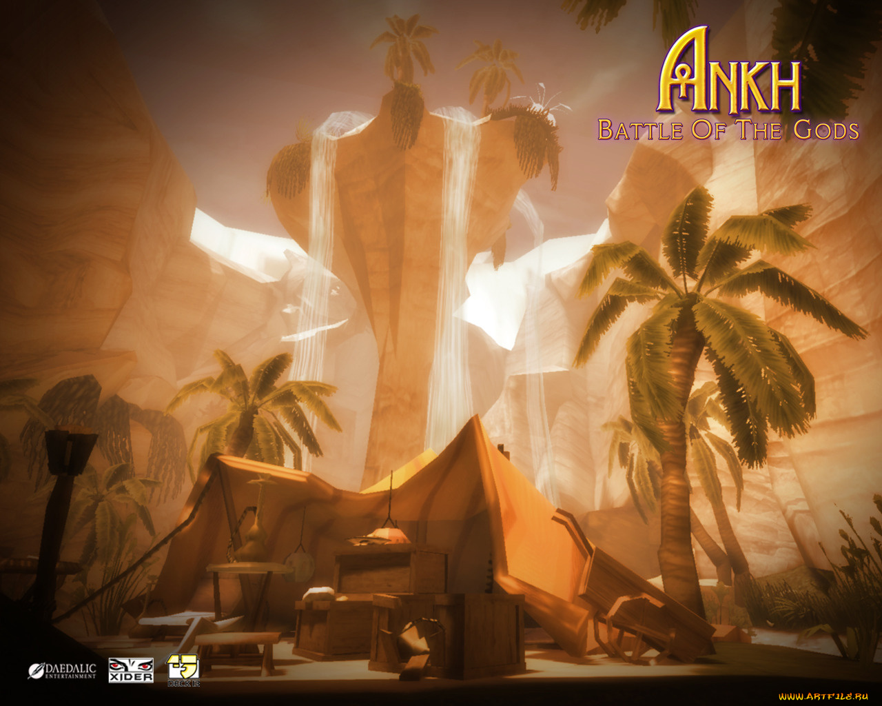 видео, игры, ankh, battle, of, the, gods