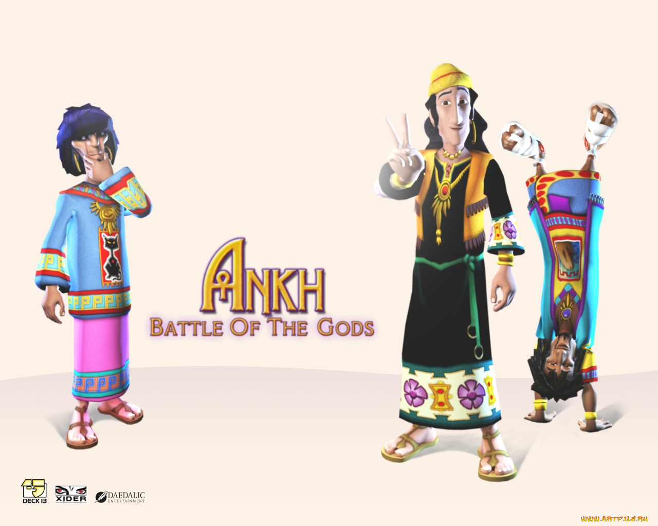 видео, игры, ankh, battle, of, the, gods