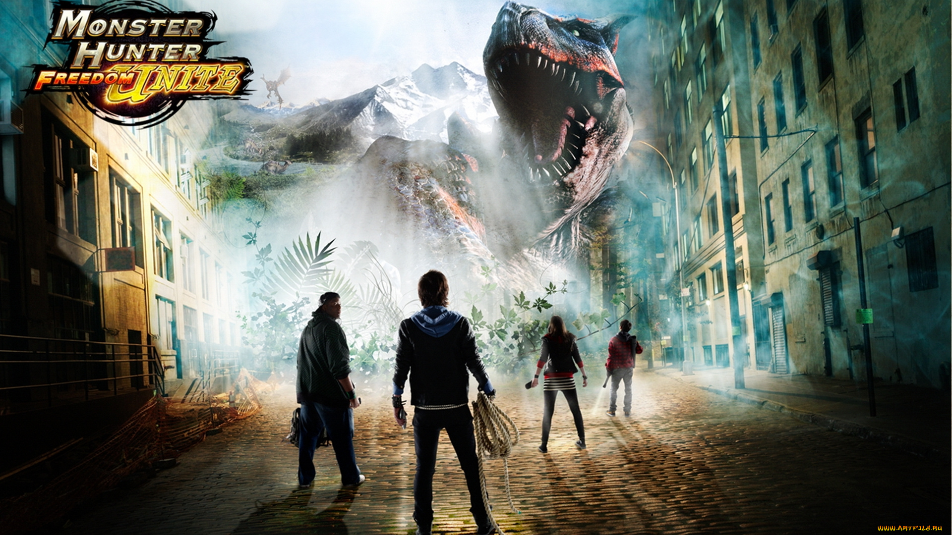 monster, hunter, freedom, unite, видео, игры