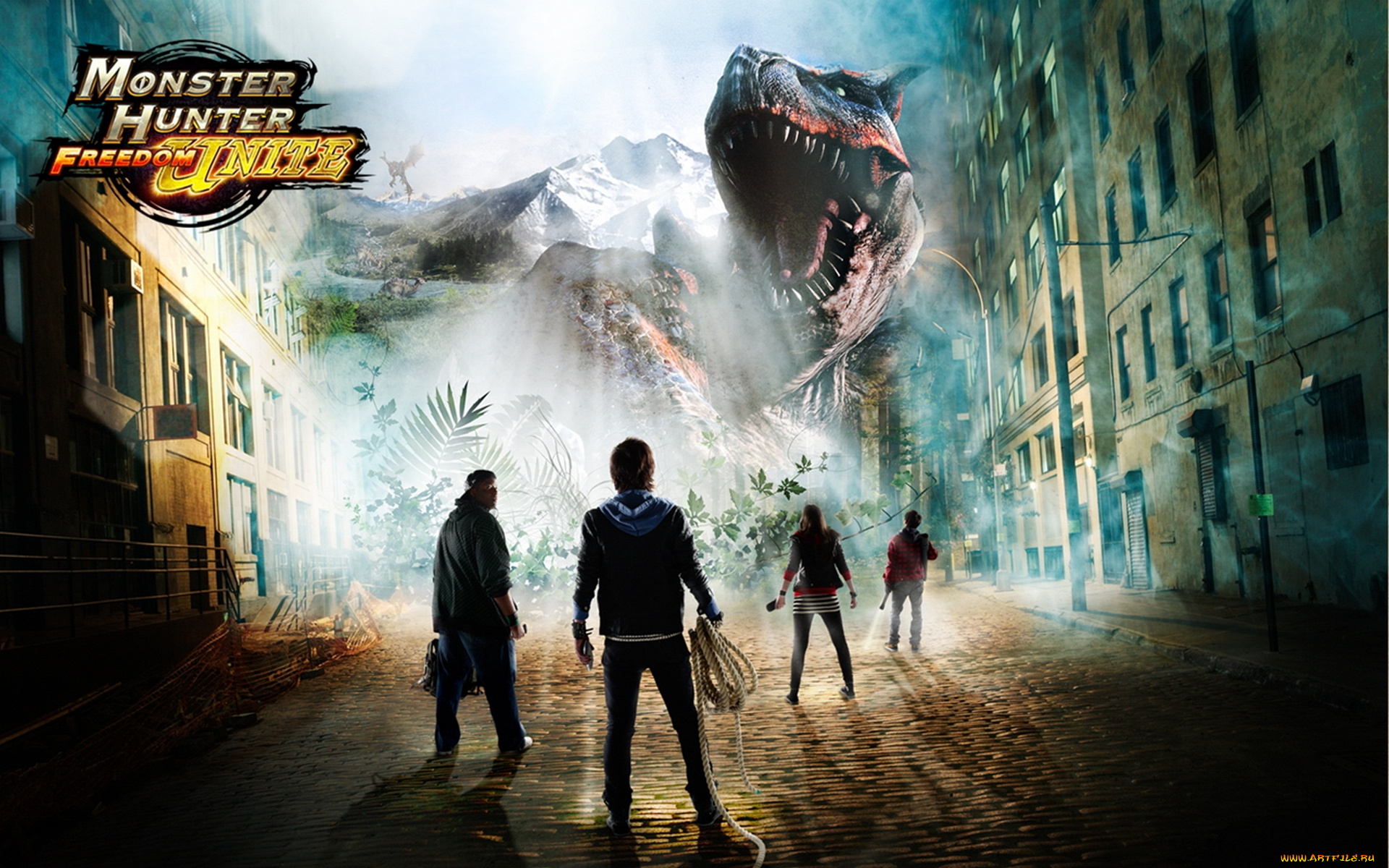 monster, hunter, freedom, unite, видео, игры