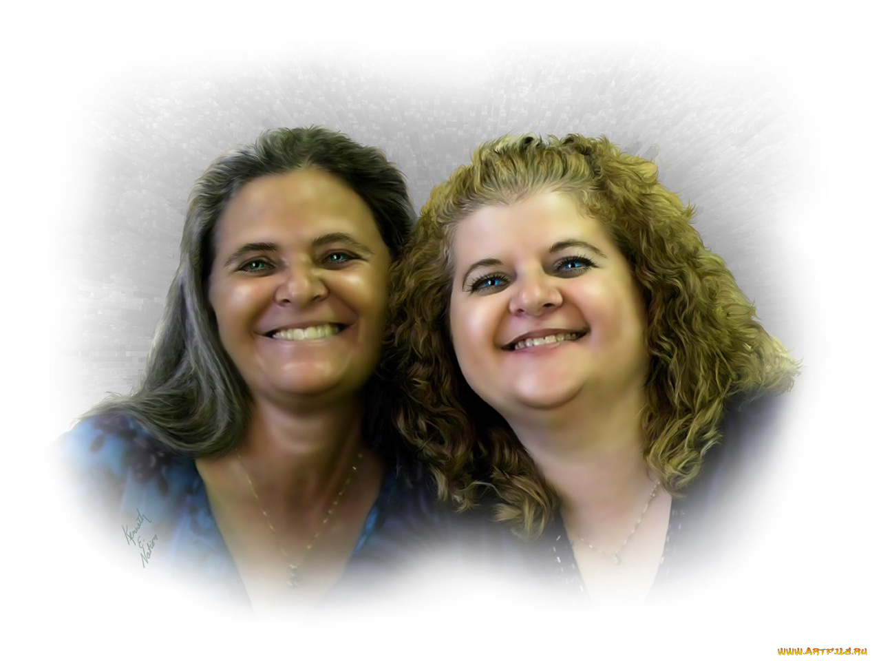 рисованные, люди