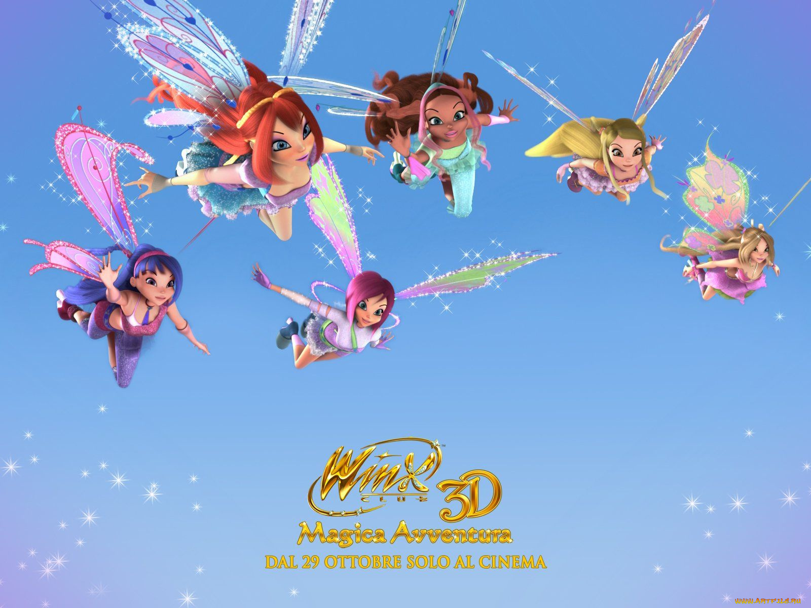 winx, club, 3d, magic, adventure, мультфильмы