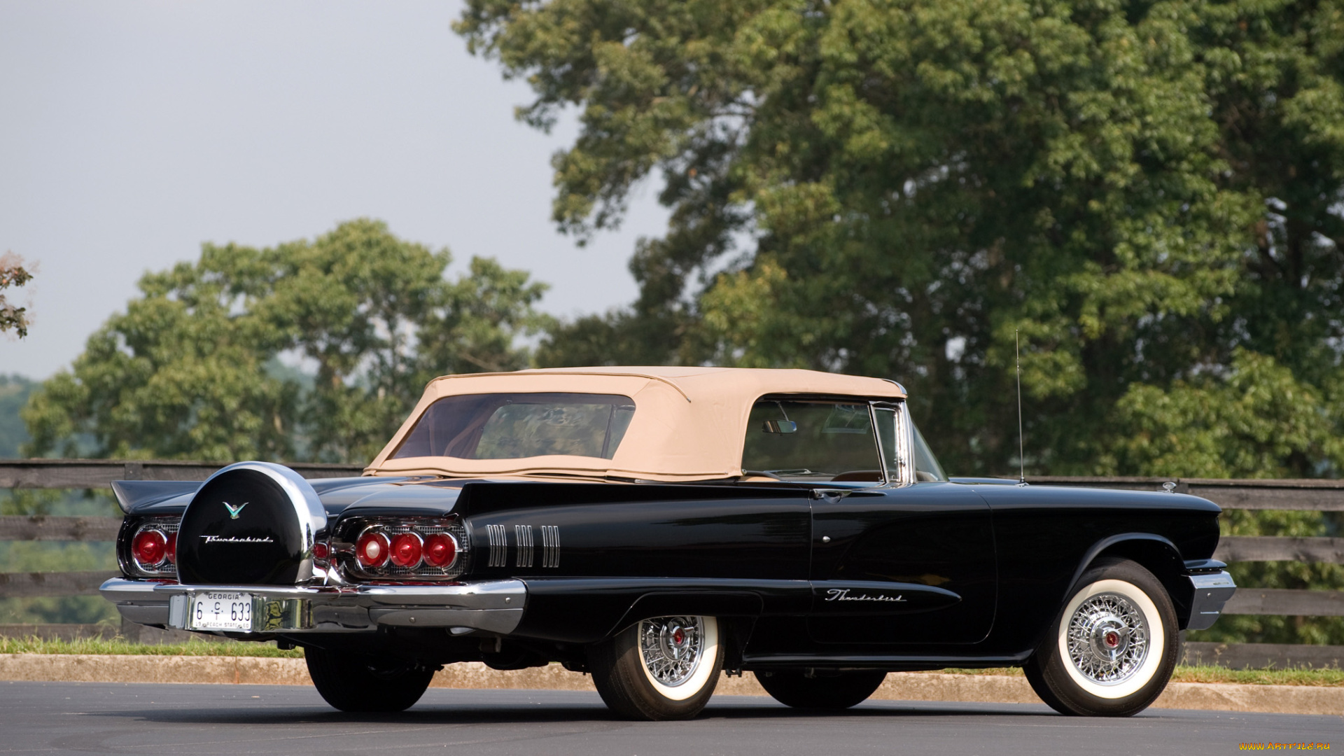 thunderbird, автомобили, ford