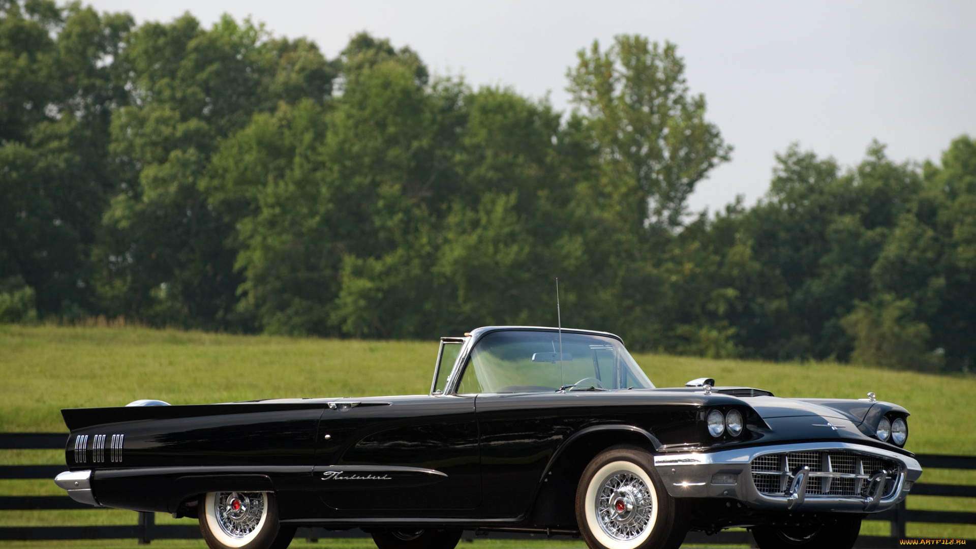 thunderbird, автомобили, ford