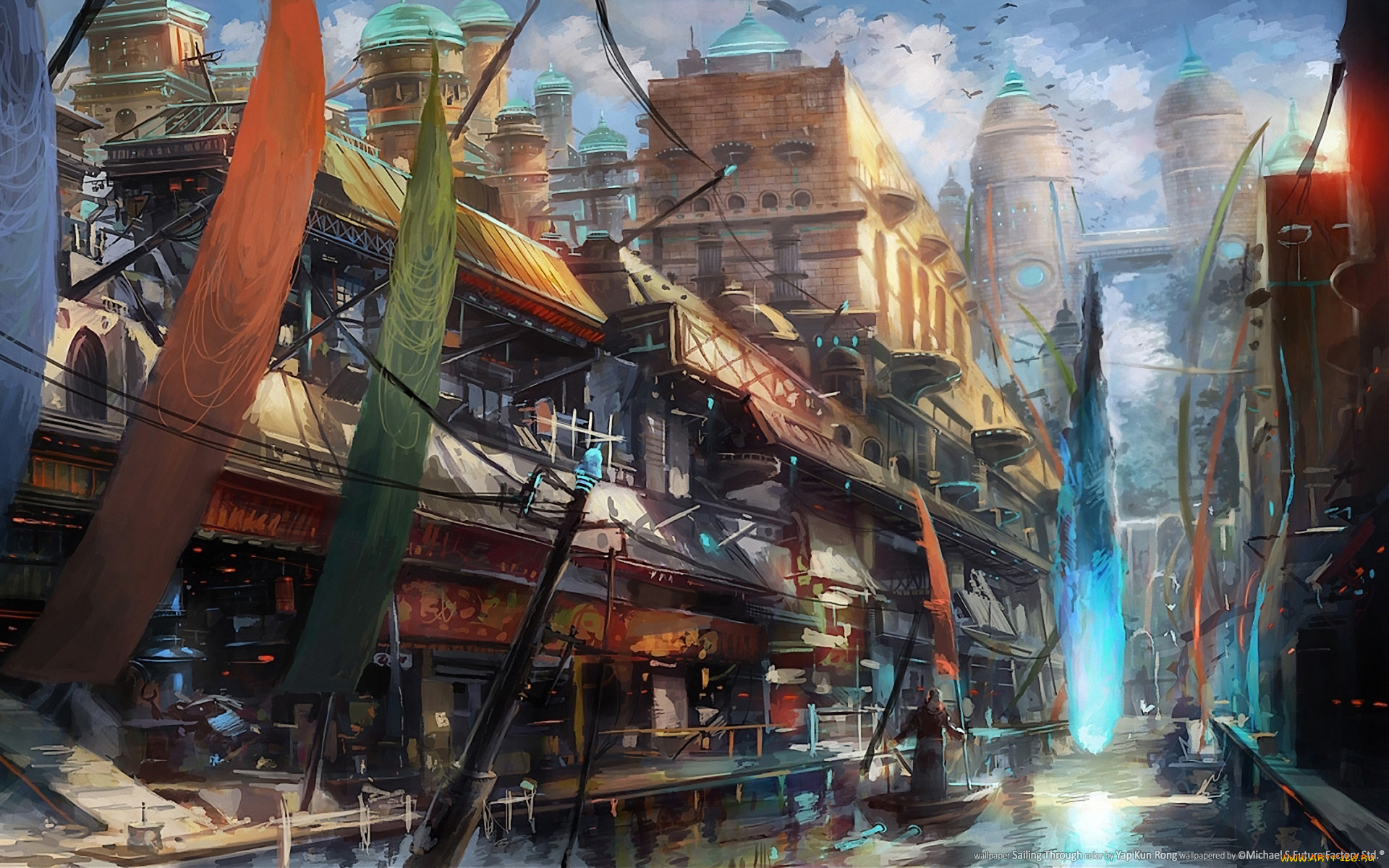 sailing, through, фэнтези, иные, миры, времена