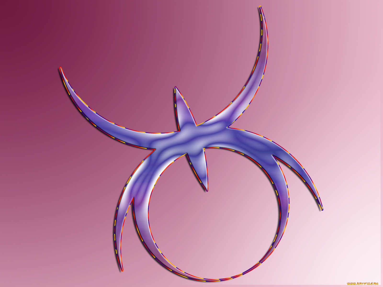 3д, графика, другое, тёмный, узор