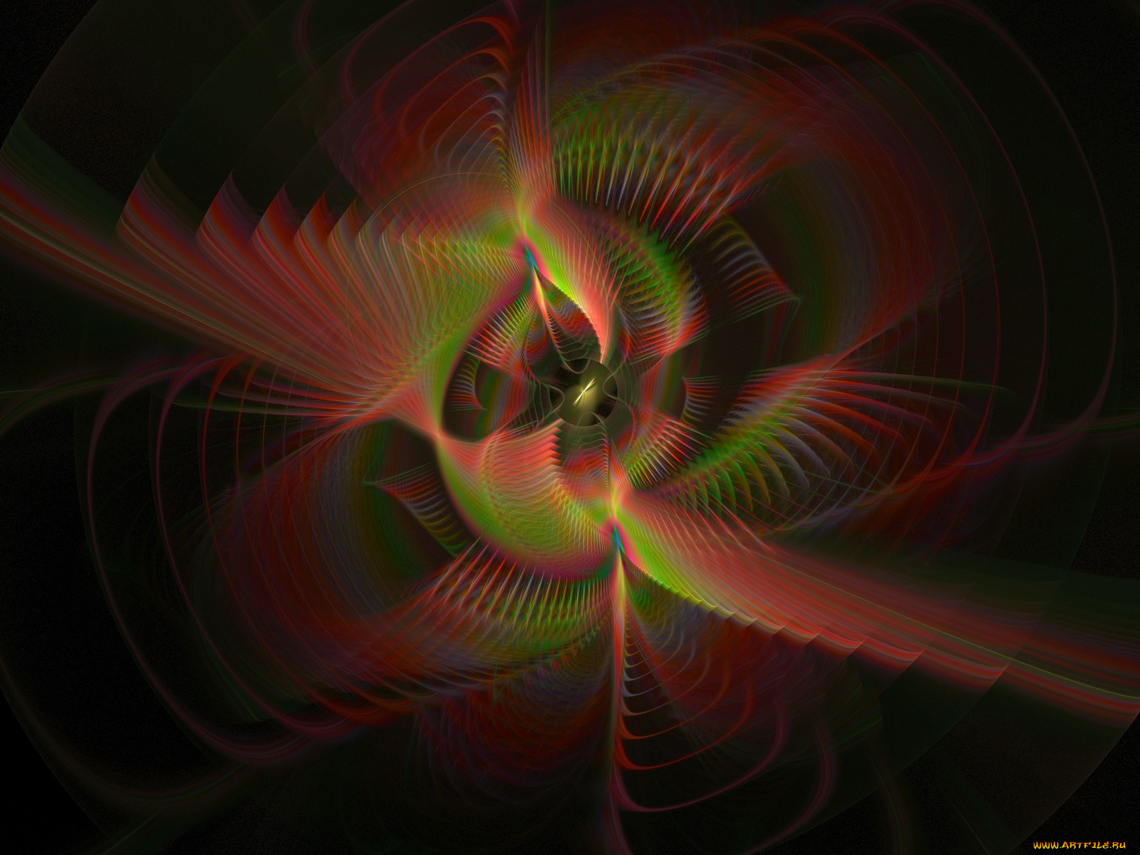 3д, графика, fractal, фракталы, абстракция, узор