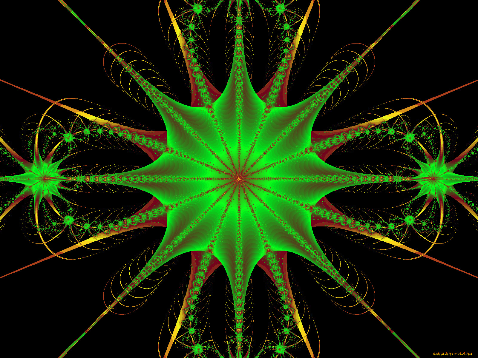 3д, графика, fractal, фракталы, абстракция, узор, форма, цвет