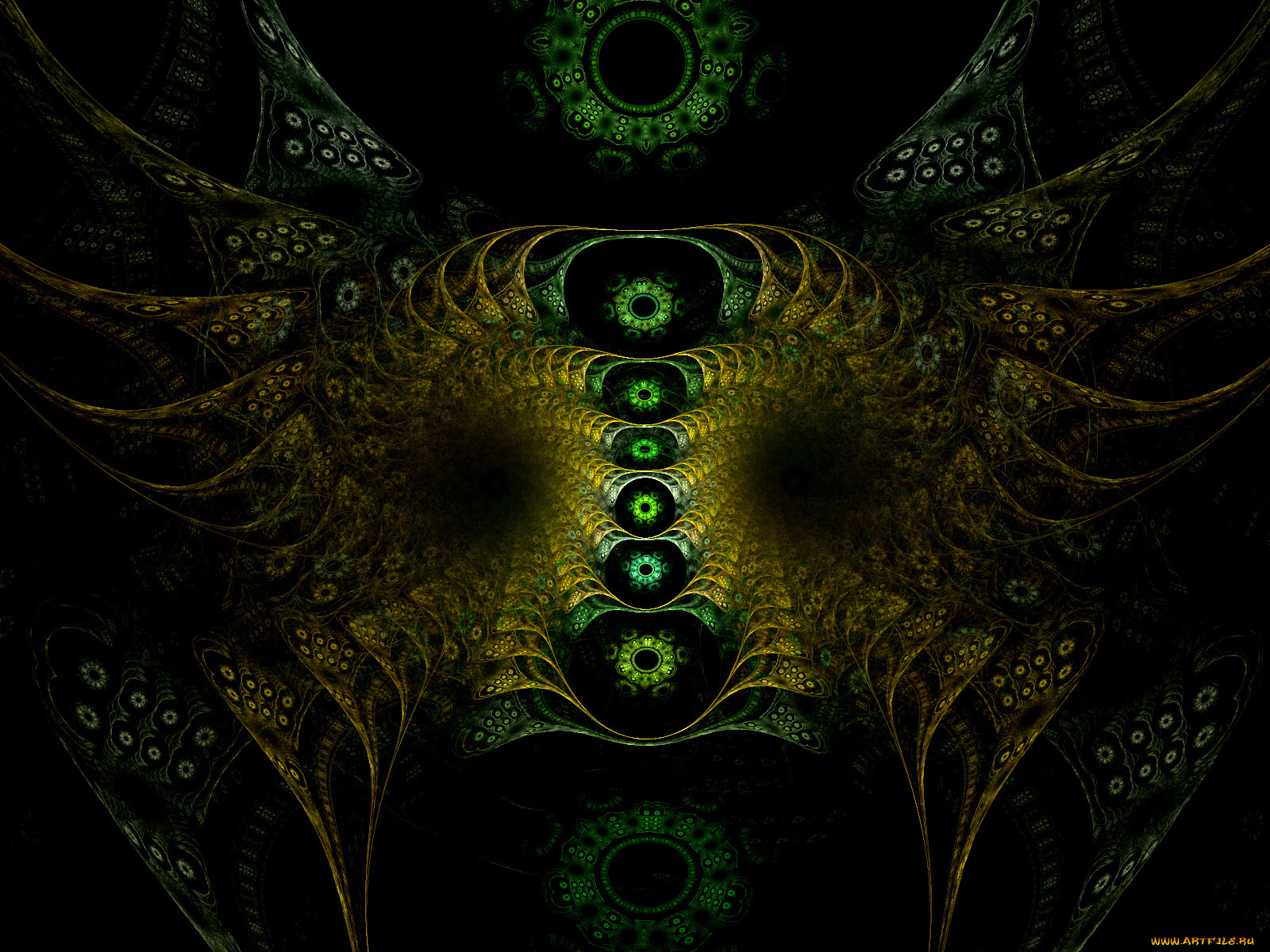 3д, графика, fractal, фракталы, форма, цвет, абстракция, узор