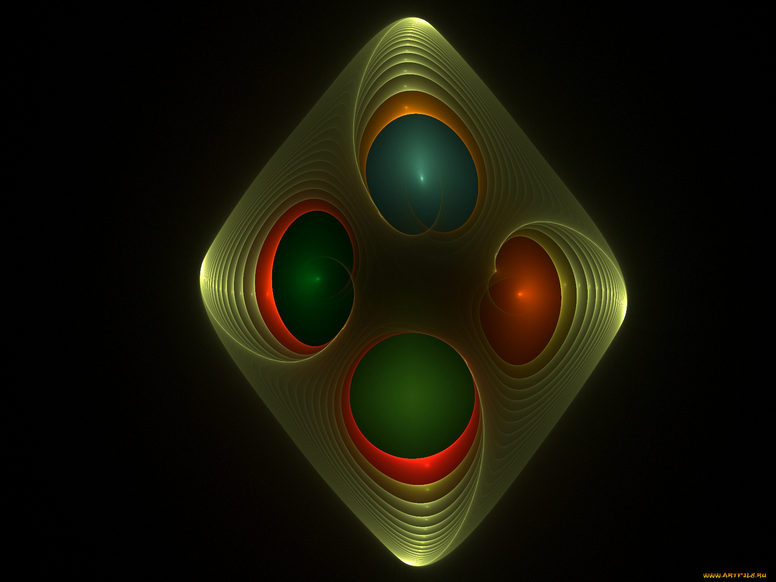 3д, графика, fractal, фракталы, тёмный, узор