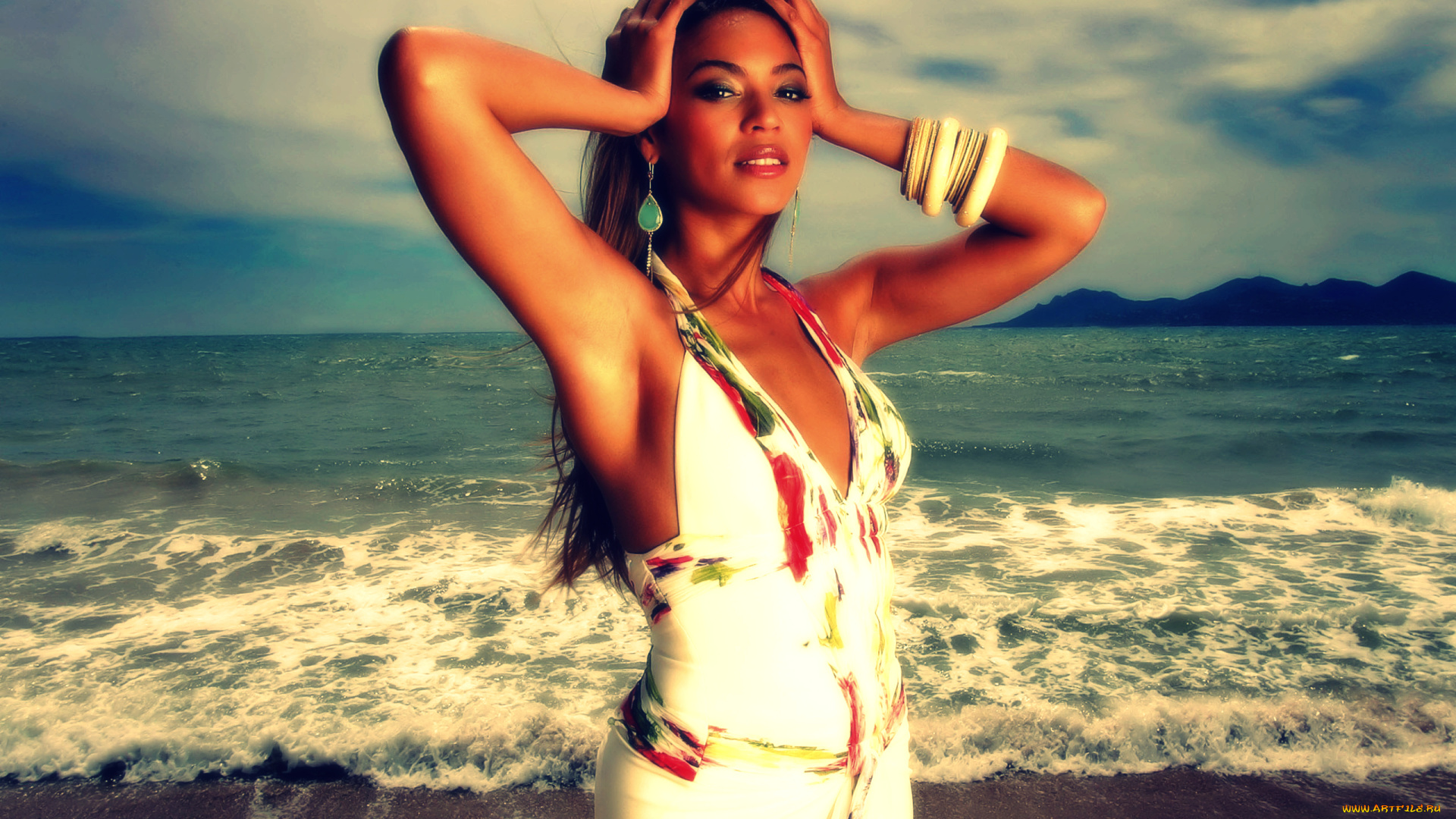 beyonce, knowles, музыка, море